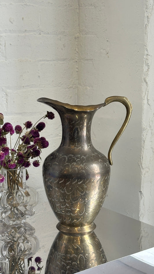 Large Brass Indian Jug