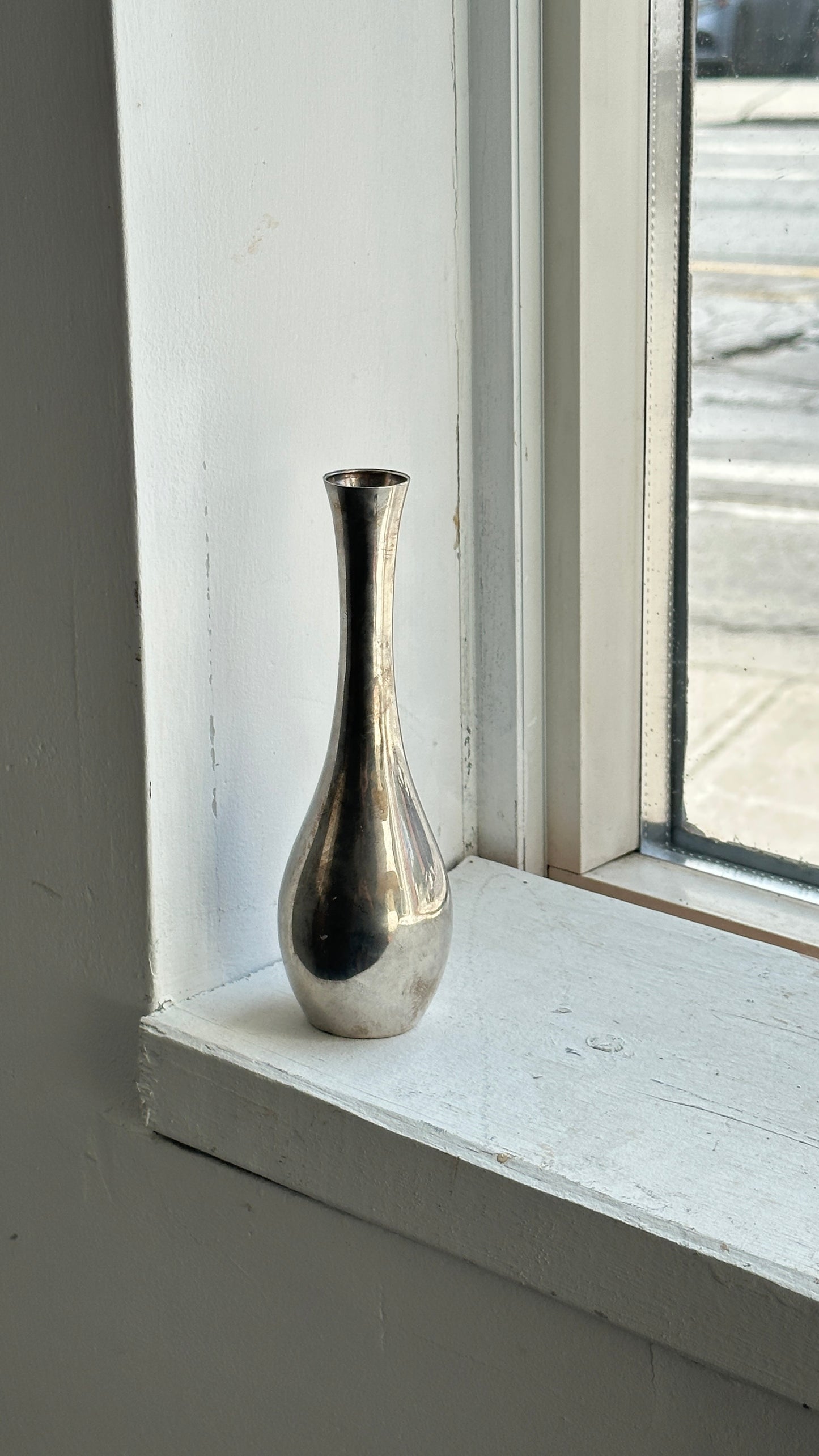 Metal Bud Vase