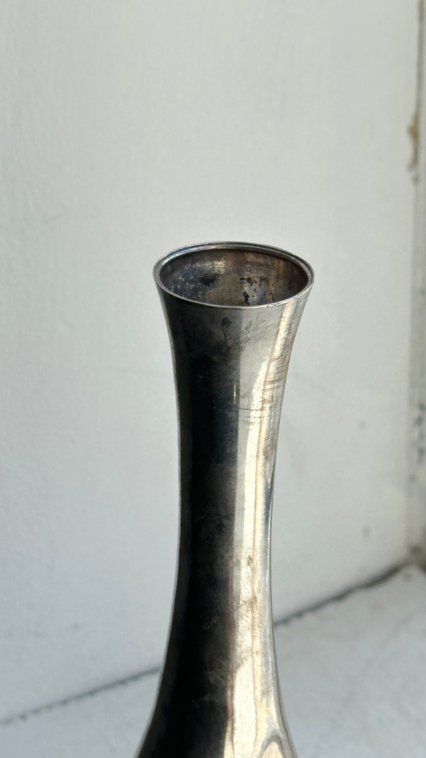 Metal Bud Vase