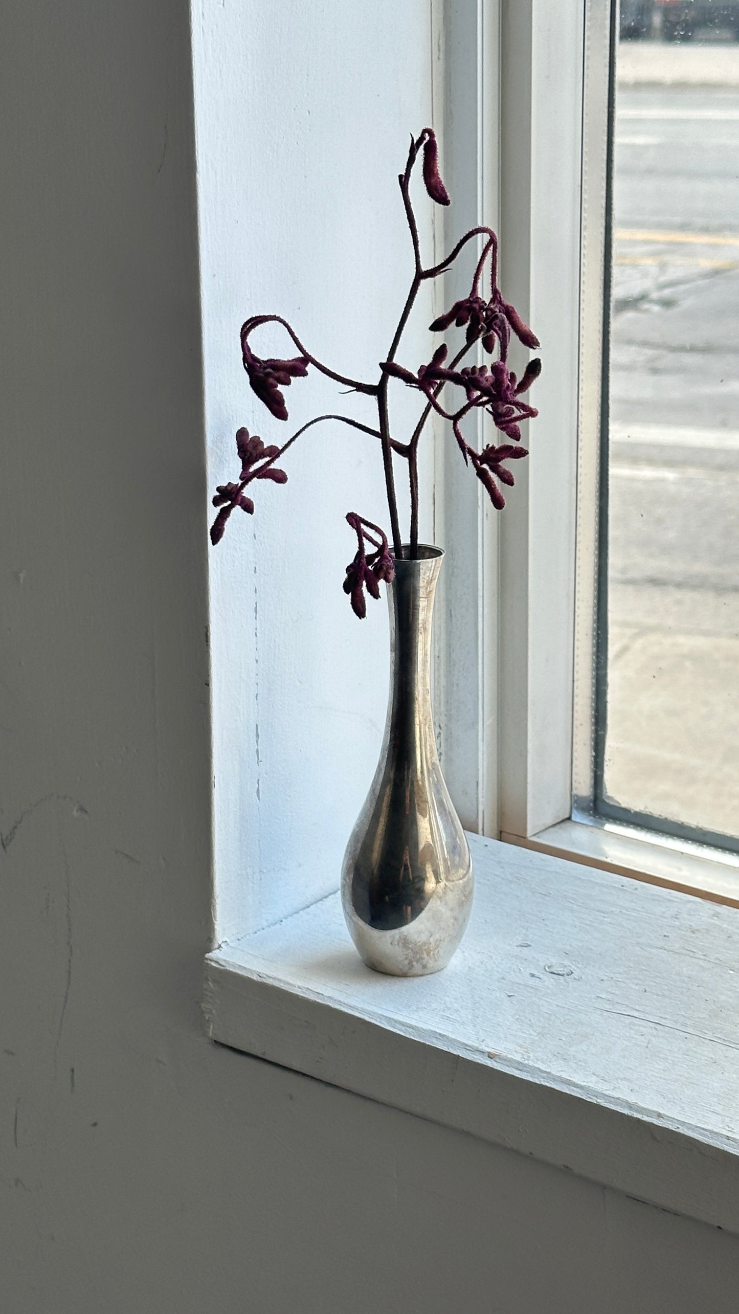 Metal Bud Vase