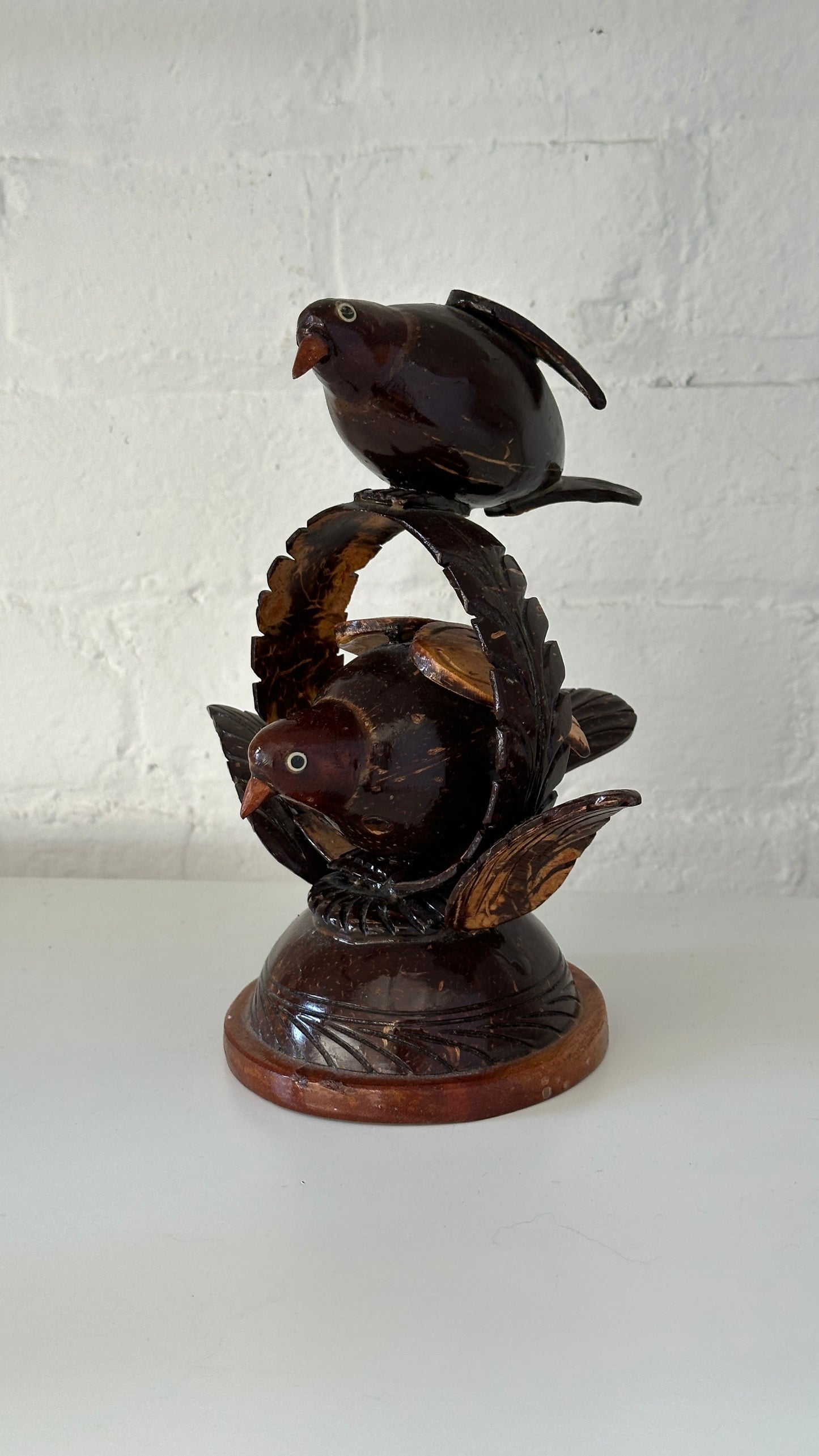 Wooden Bird Sculpture