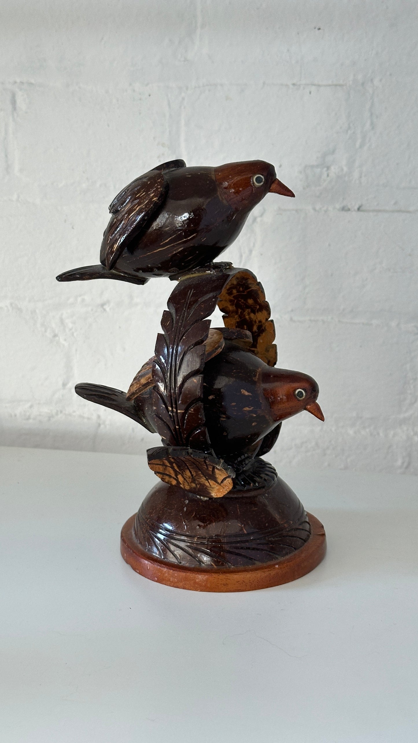 Wooden Bird Sculpture