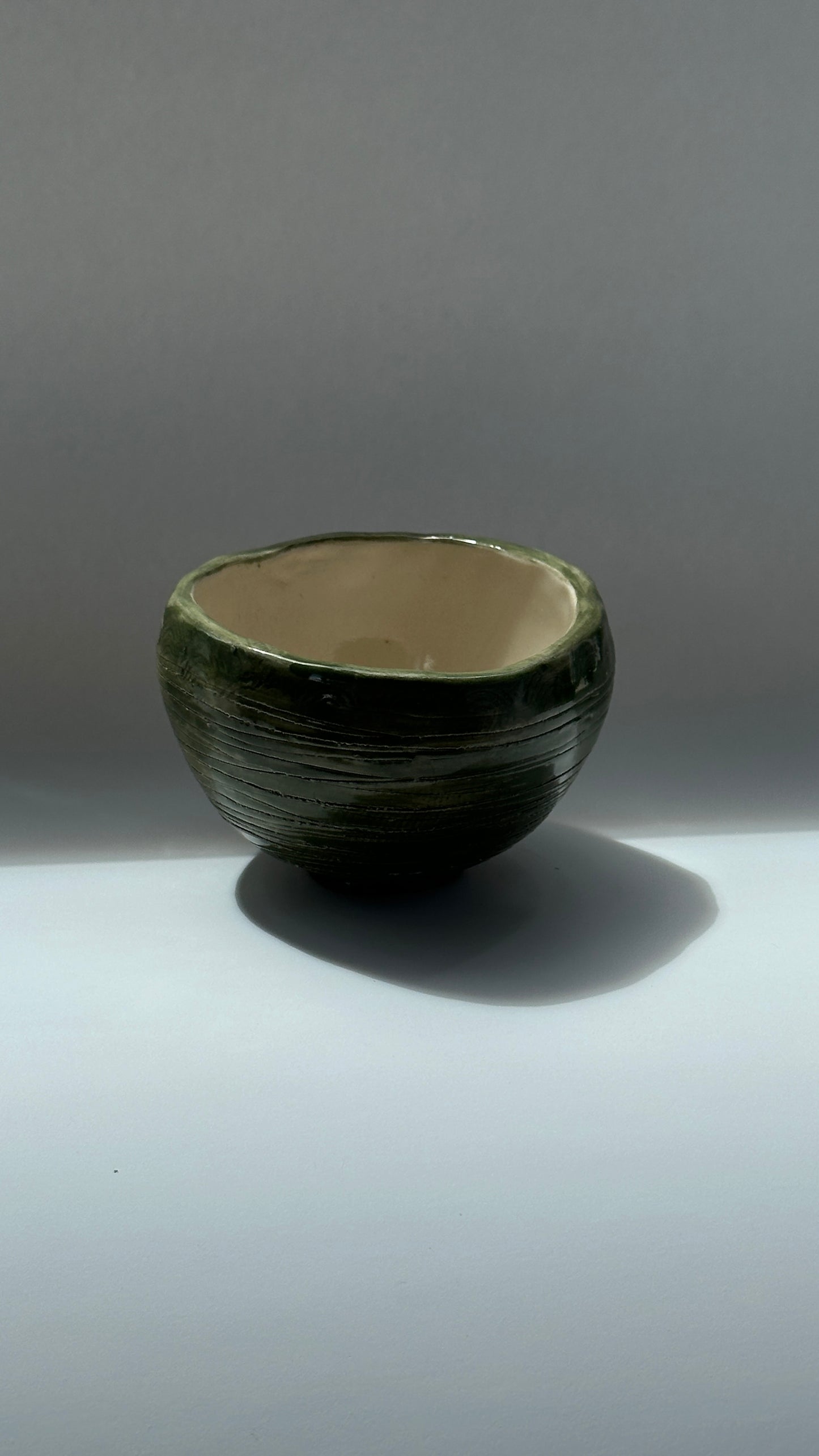 Green Ceramic Bowl