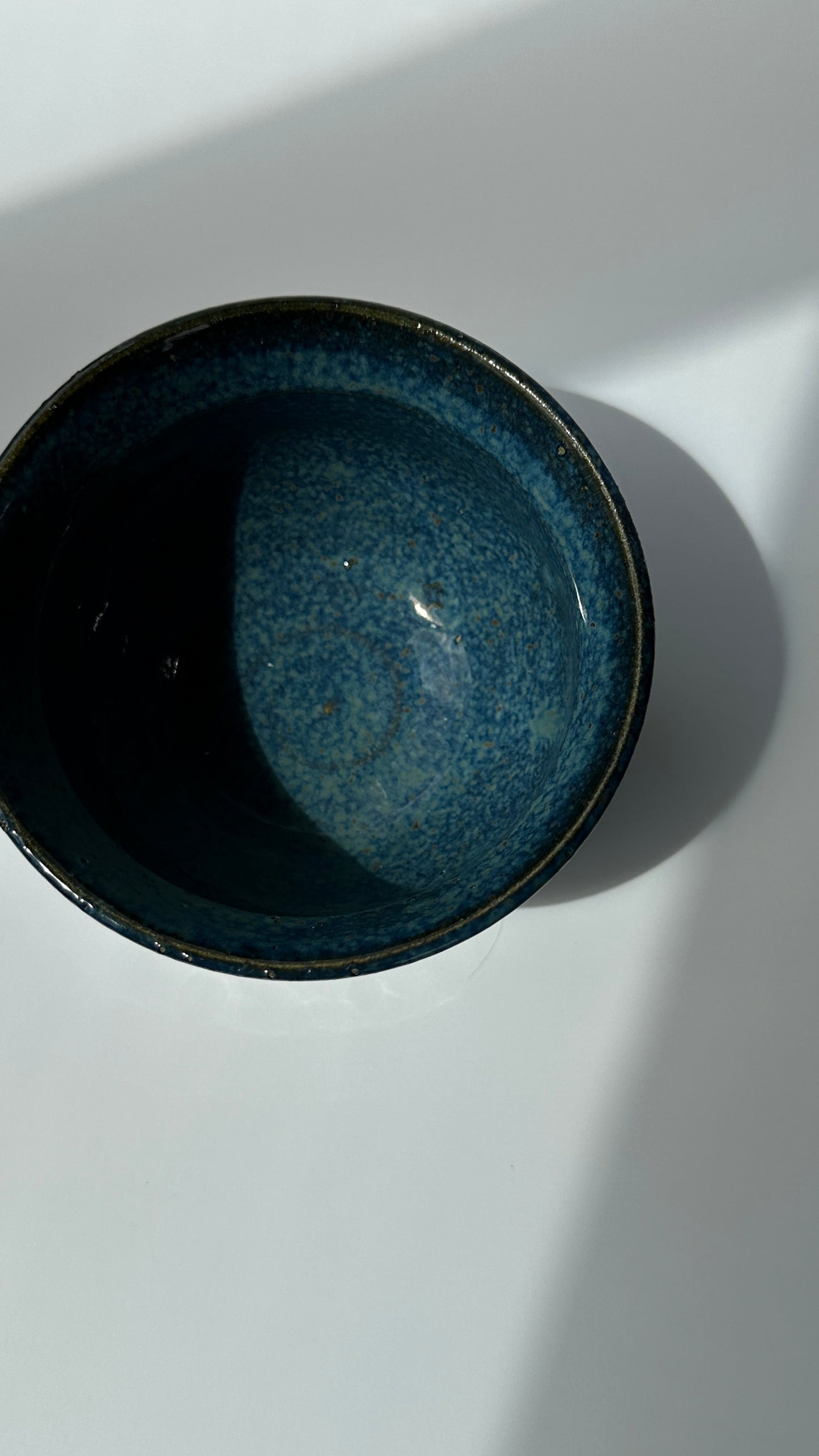 Small Blue Ceramic Bowl