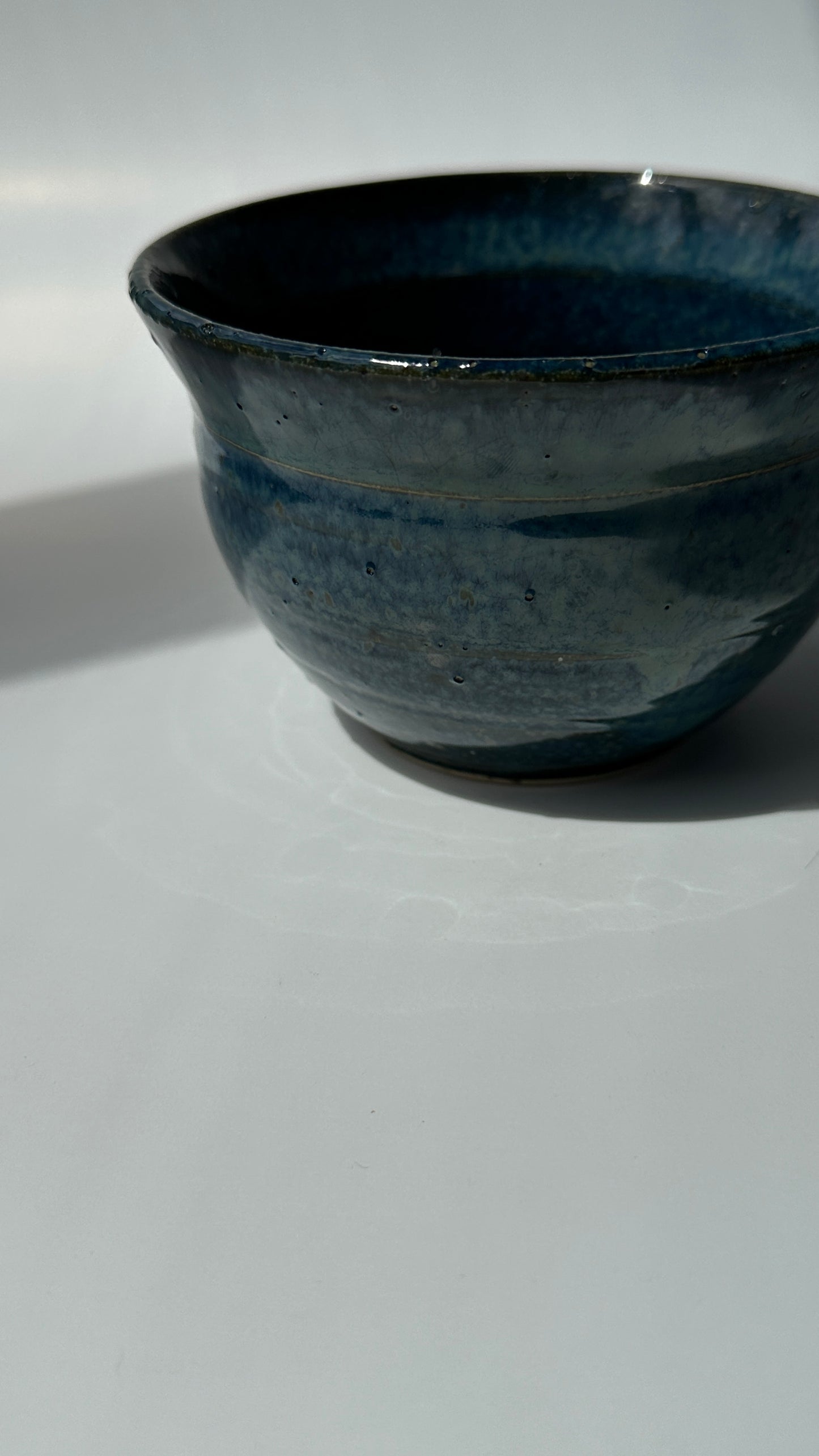 Small Blue Ceramic Bowl