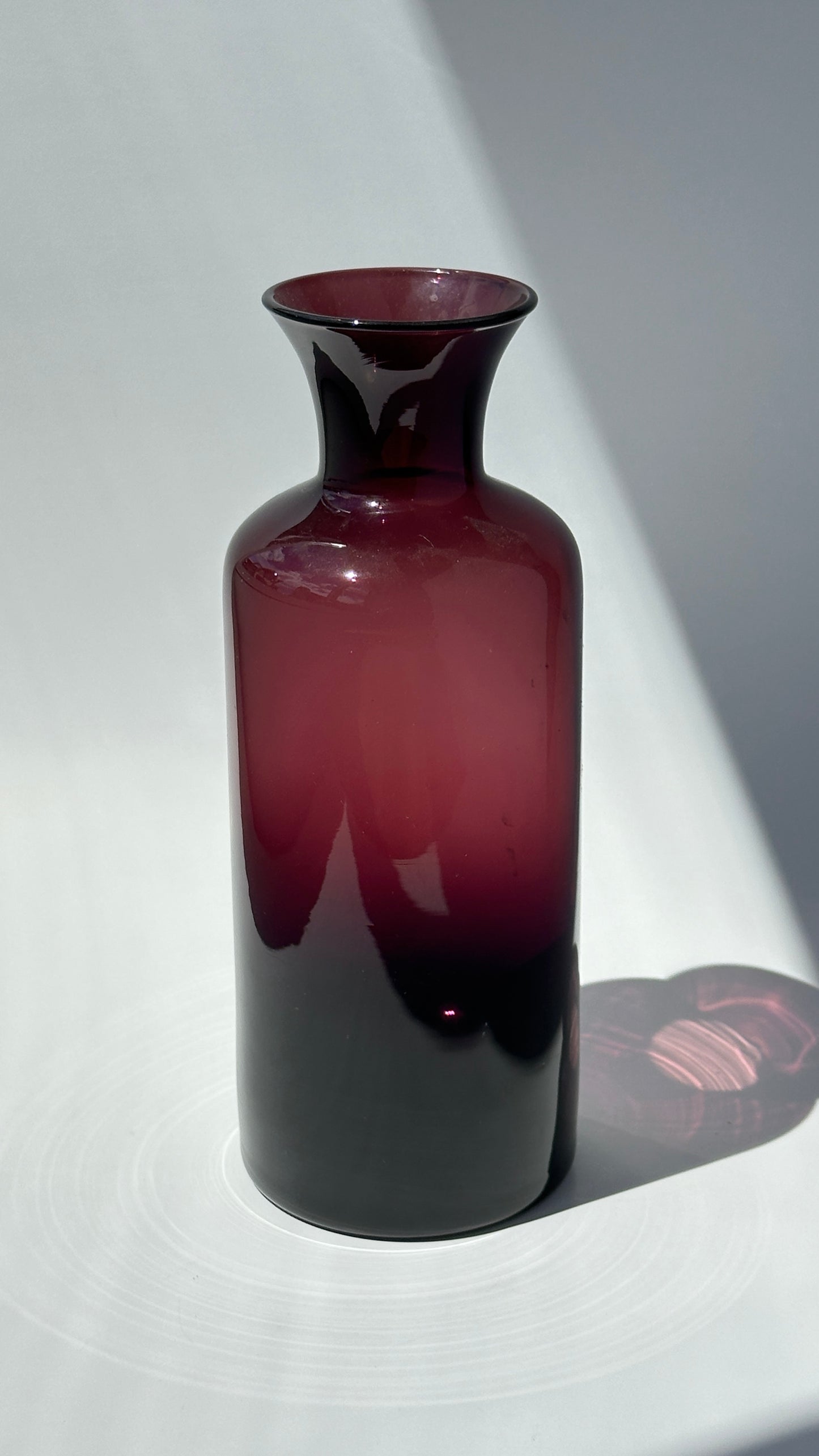 Purple Glass Vase