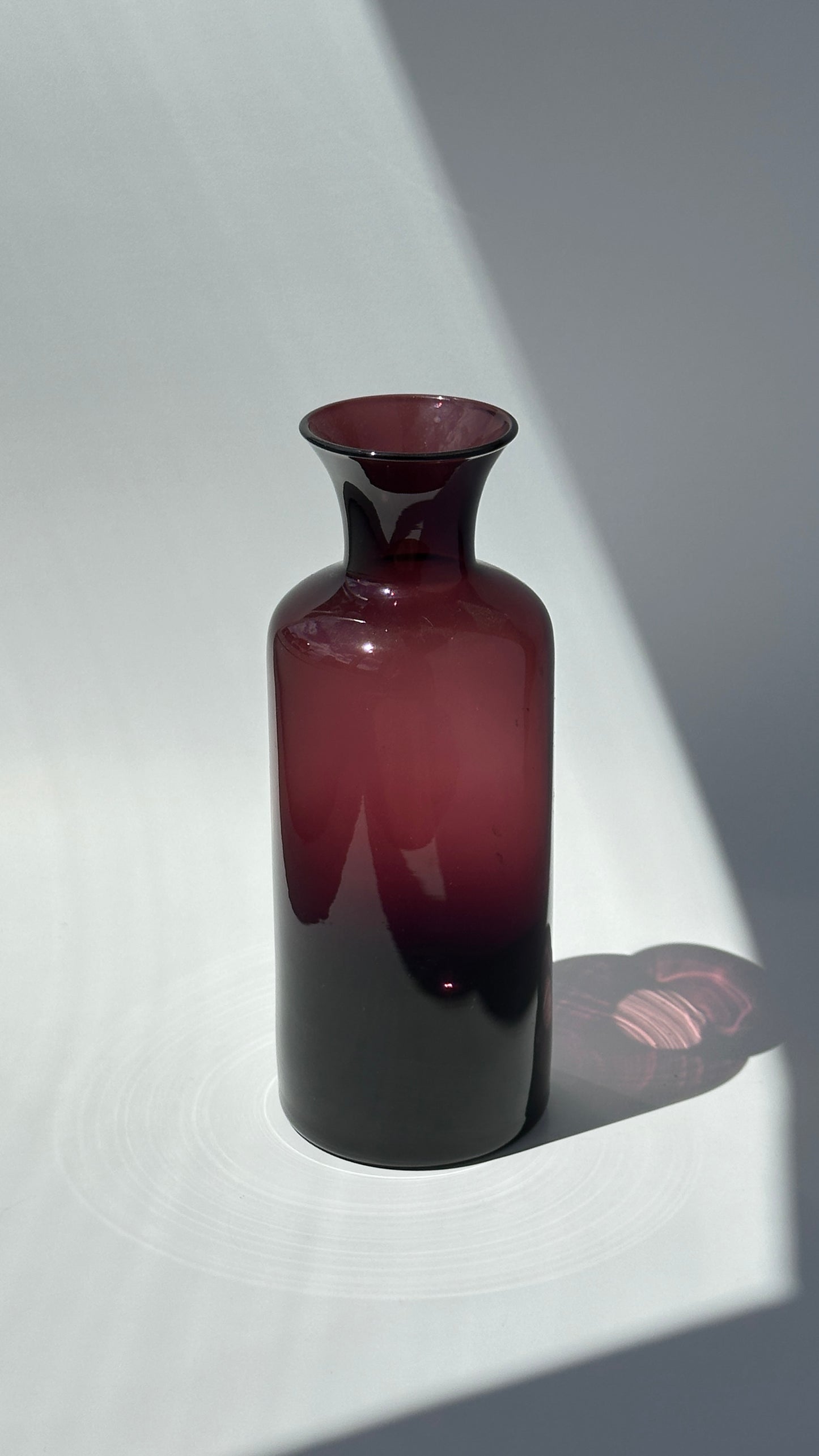 Purple Glass Vase