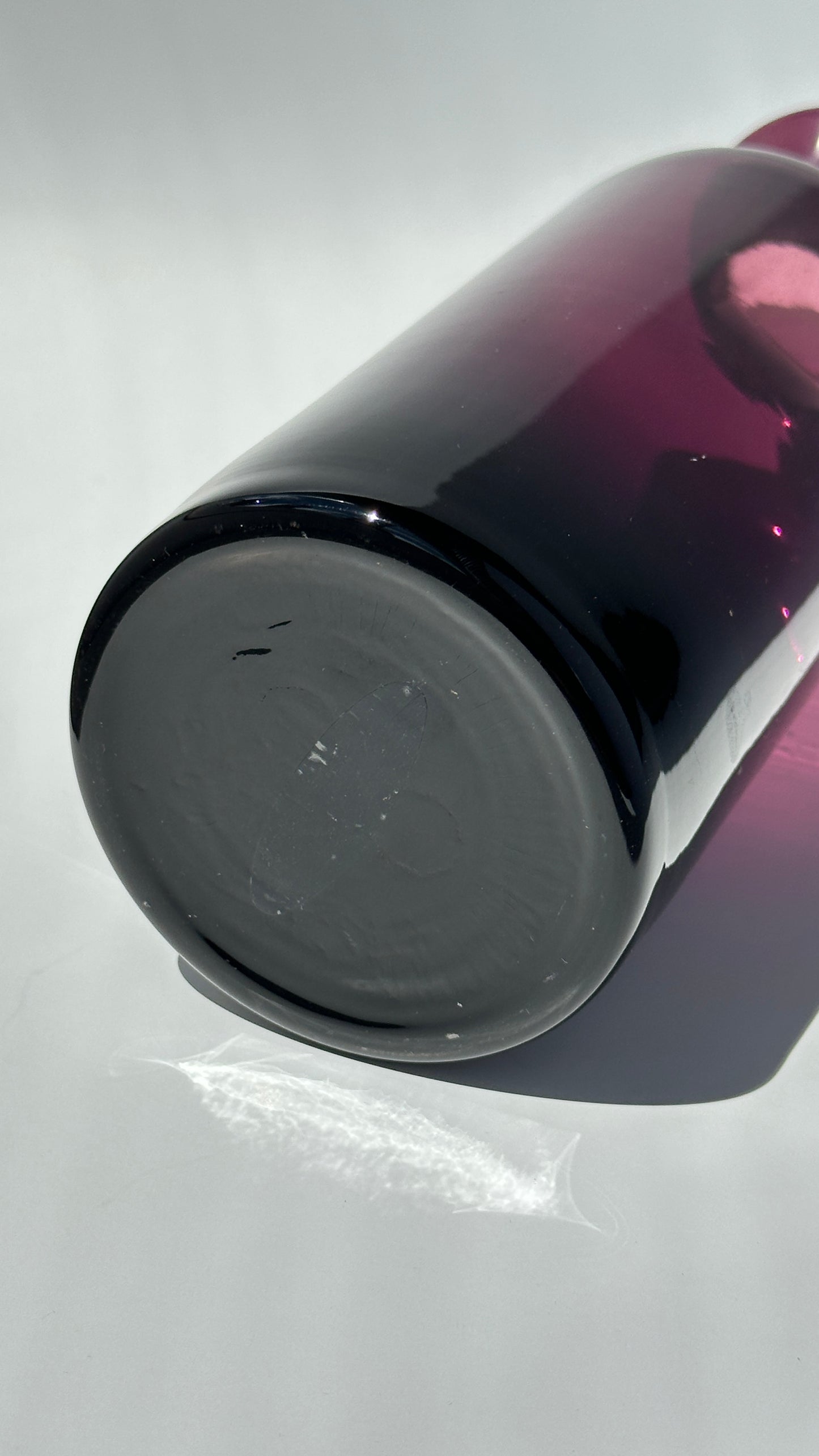 Purple Glass Vase