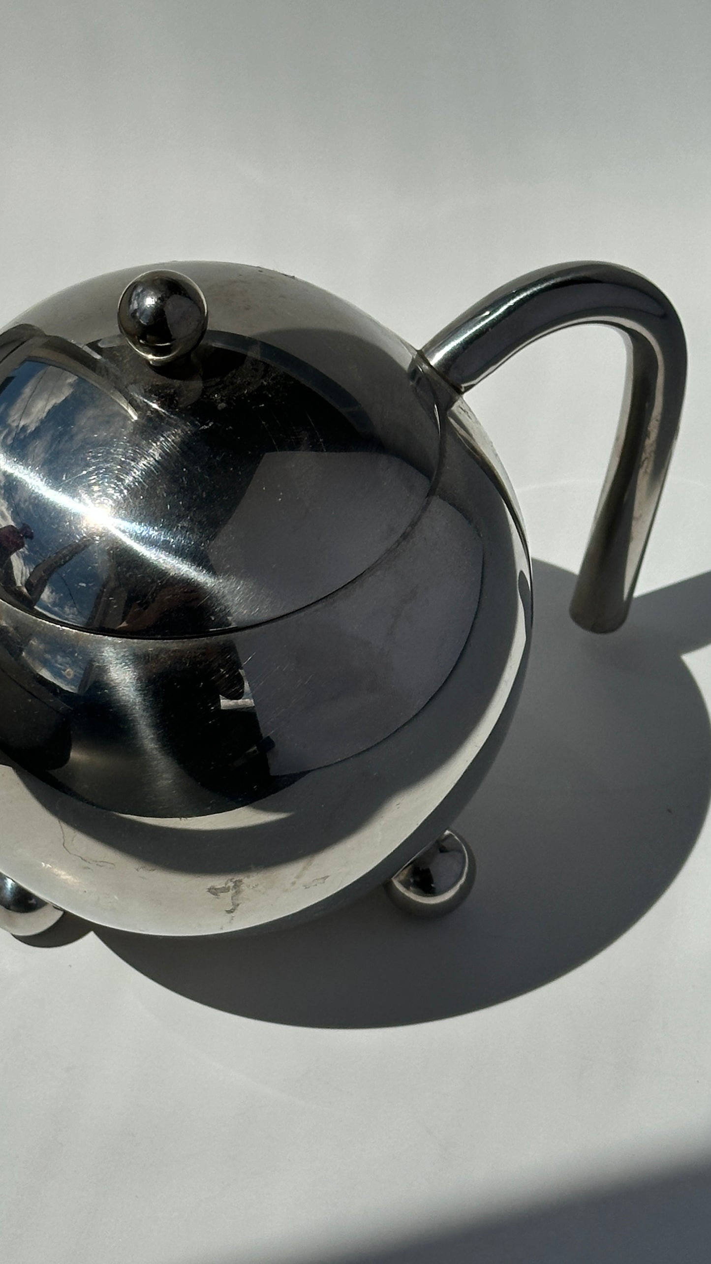 Mid Century Teapot and Creamer Set