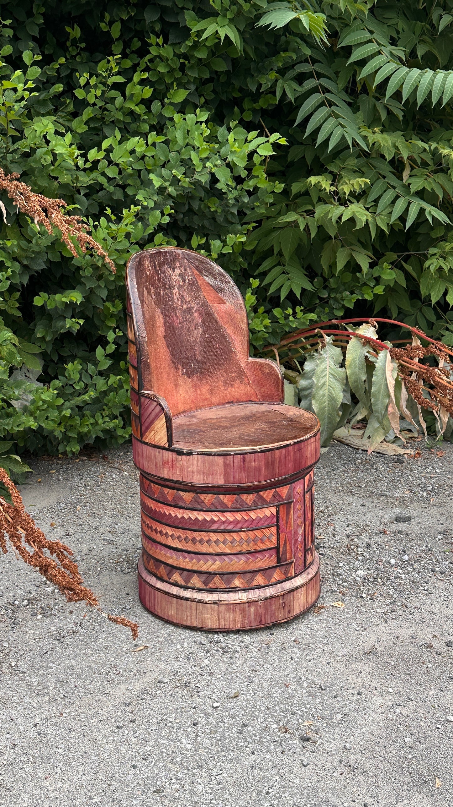 Vintage Basket ChaIr