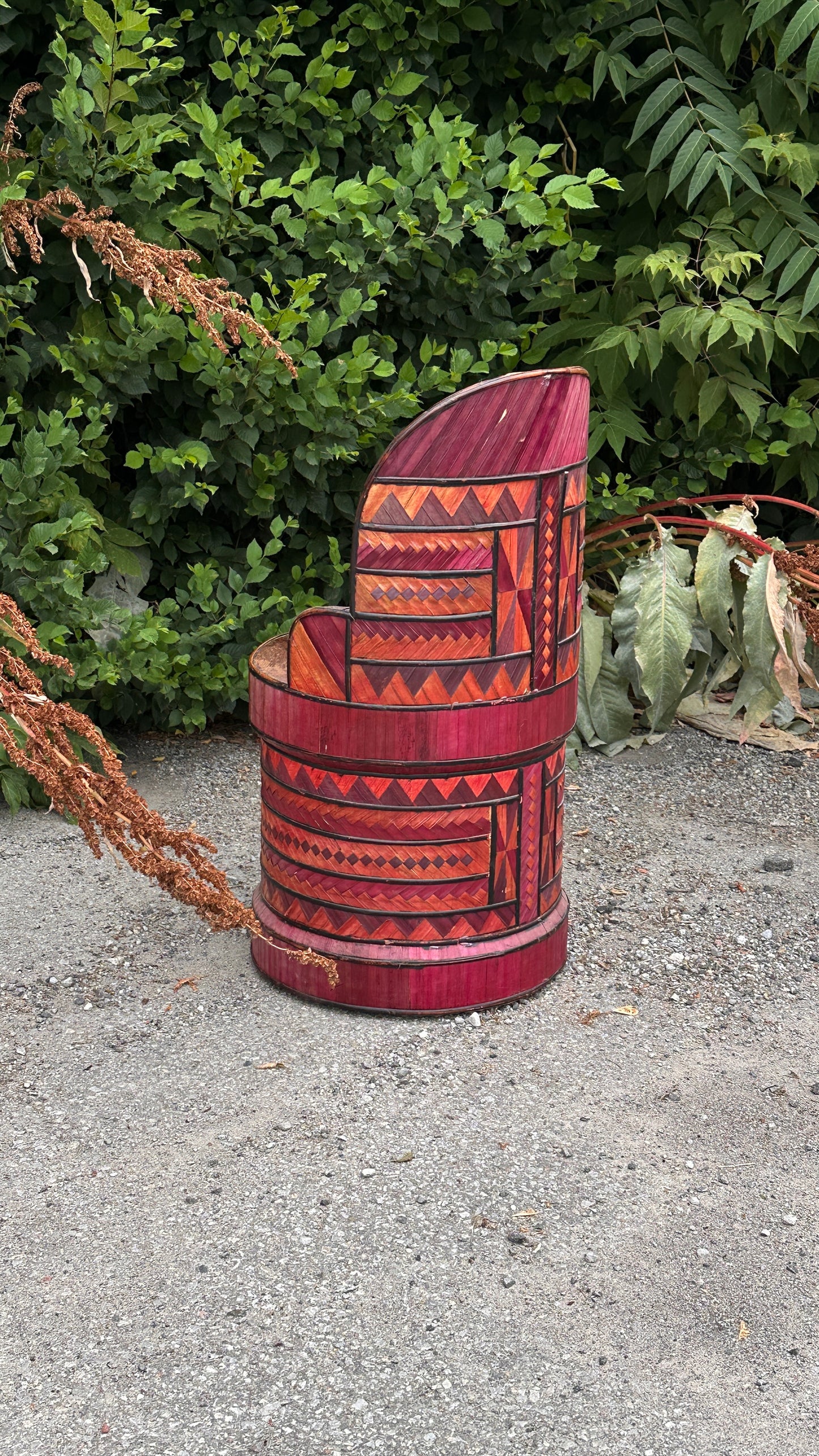 Vintage Basket ChaIr