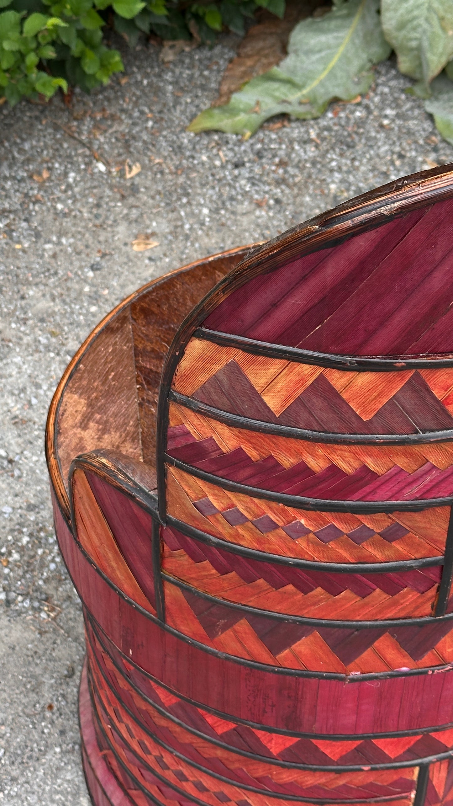 Vintage Basket ChaIr