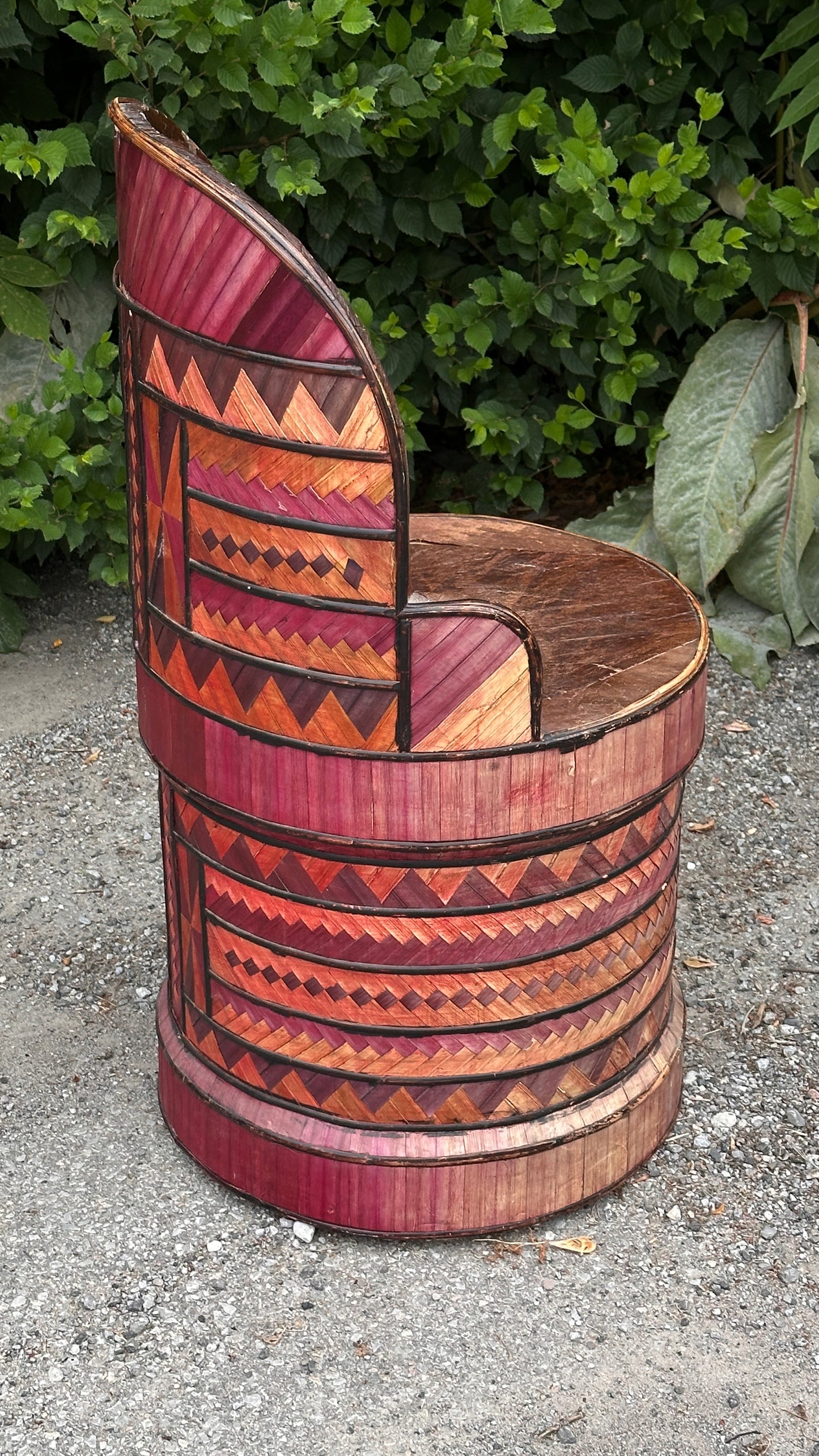 Vintage Basket ChaIr