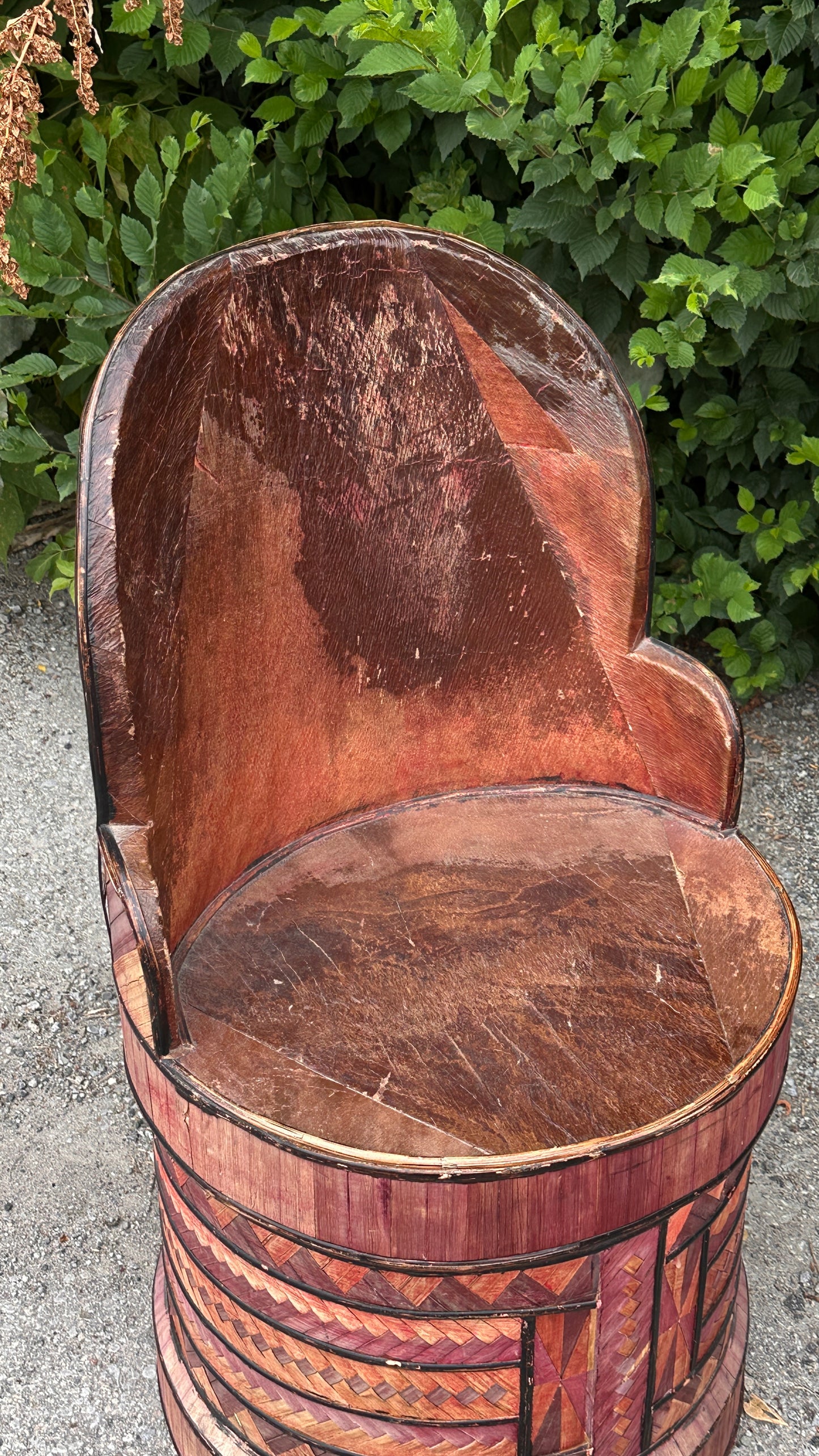 Vintage Basket ChaIr