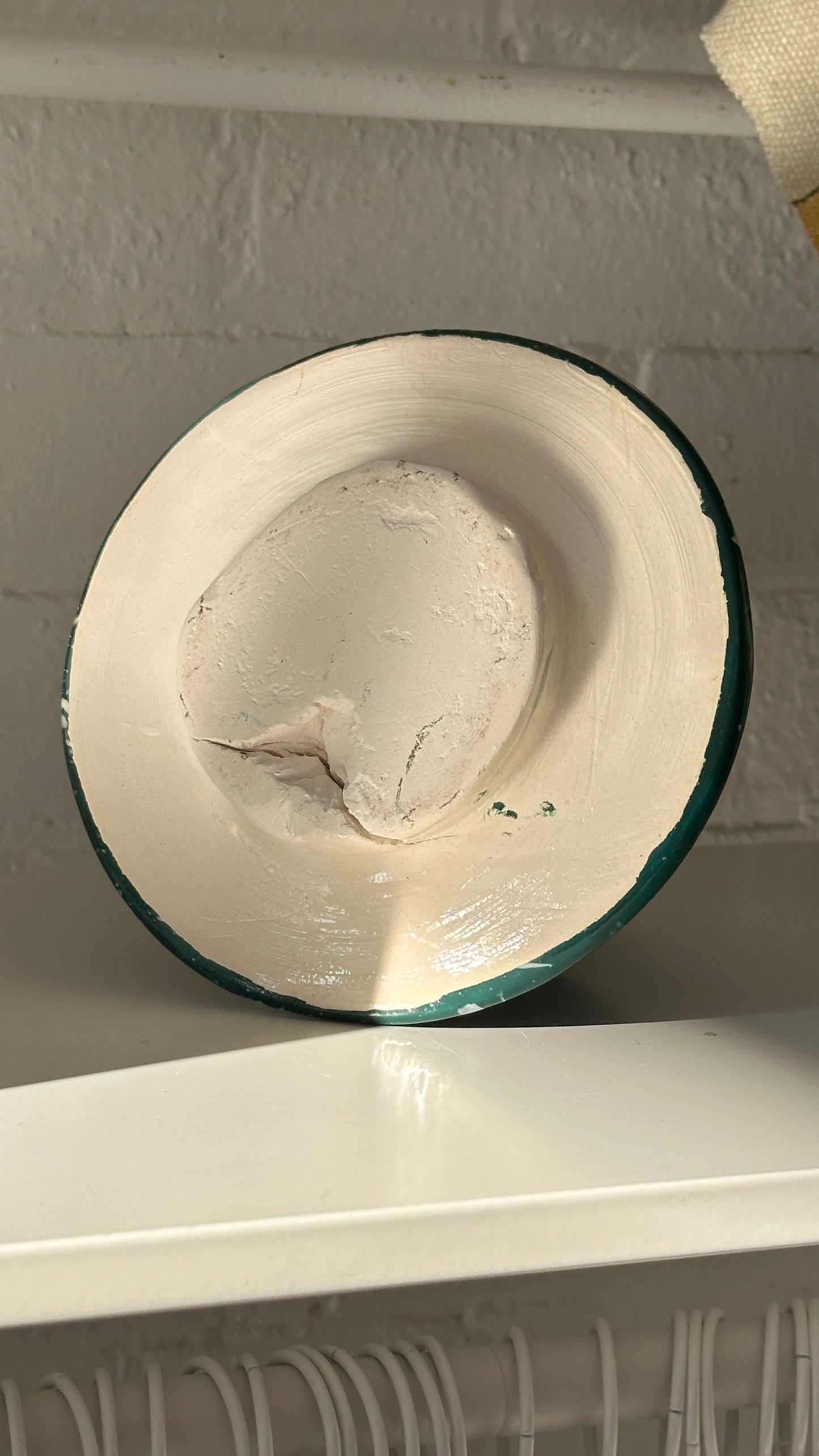 Handmade Ceramic Splatter Candle Holder