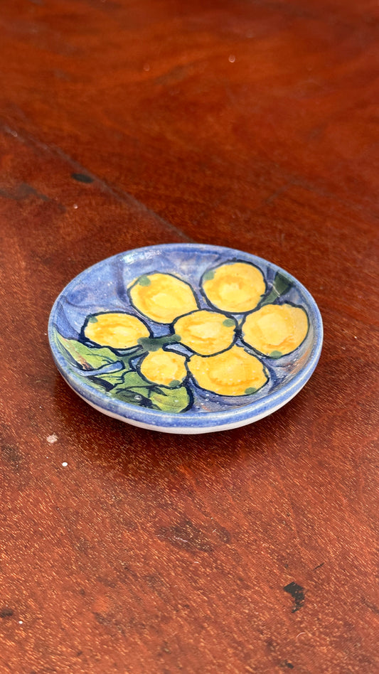 Small Hand Painted Ceramic Dish
