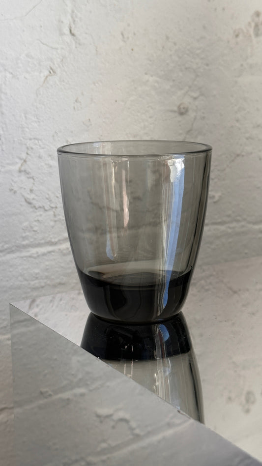 Set of 6 Smoked Drinking Glasses