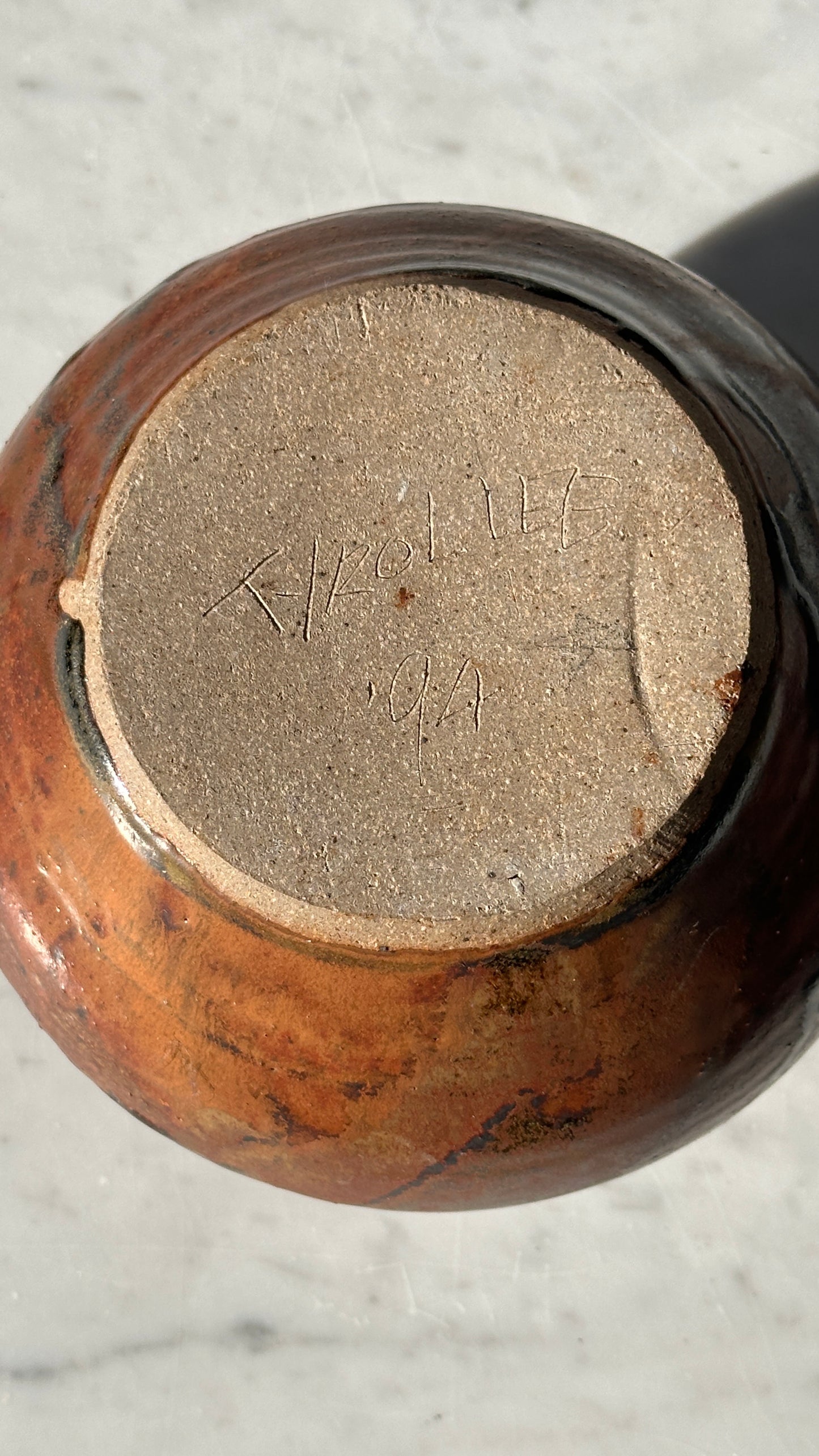 Turned Ceramic Pot 1994
