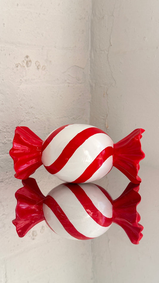 Oversized Peppermint Candy Decor