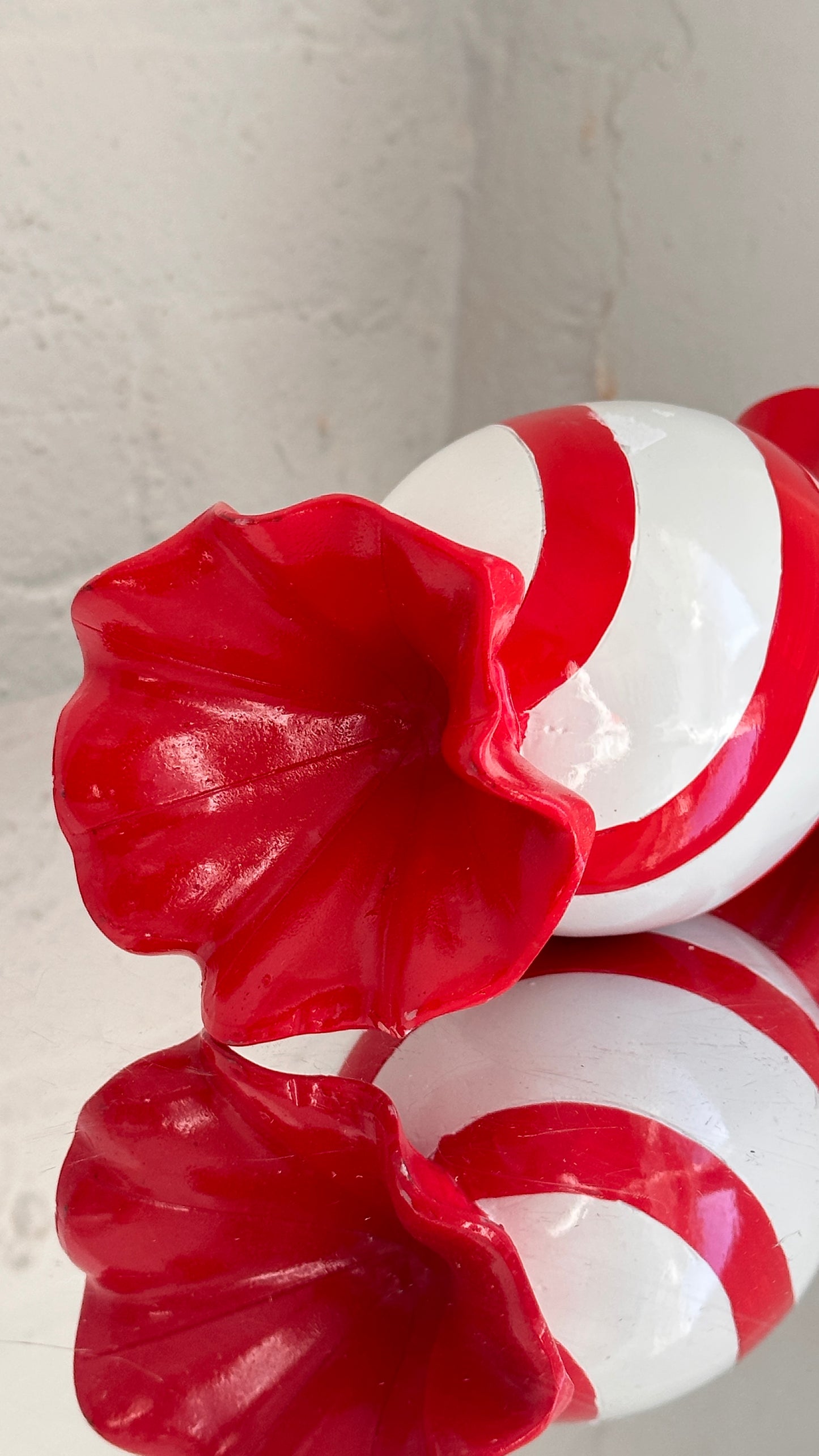 Oversized Peppermint Candy Decor