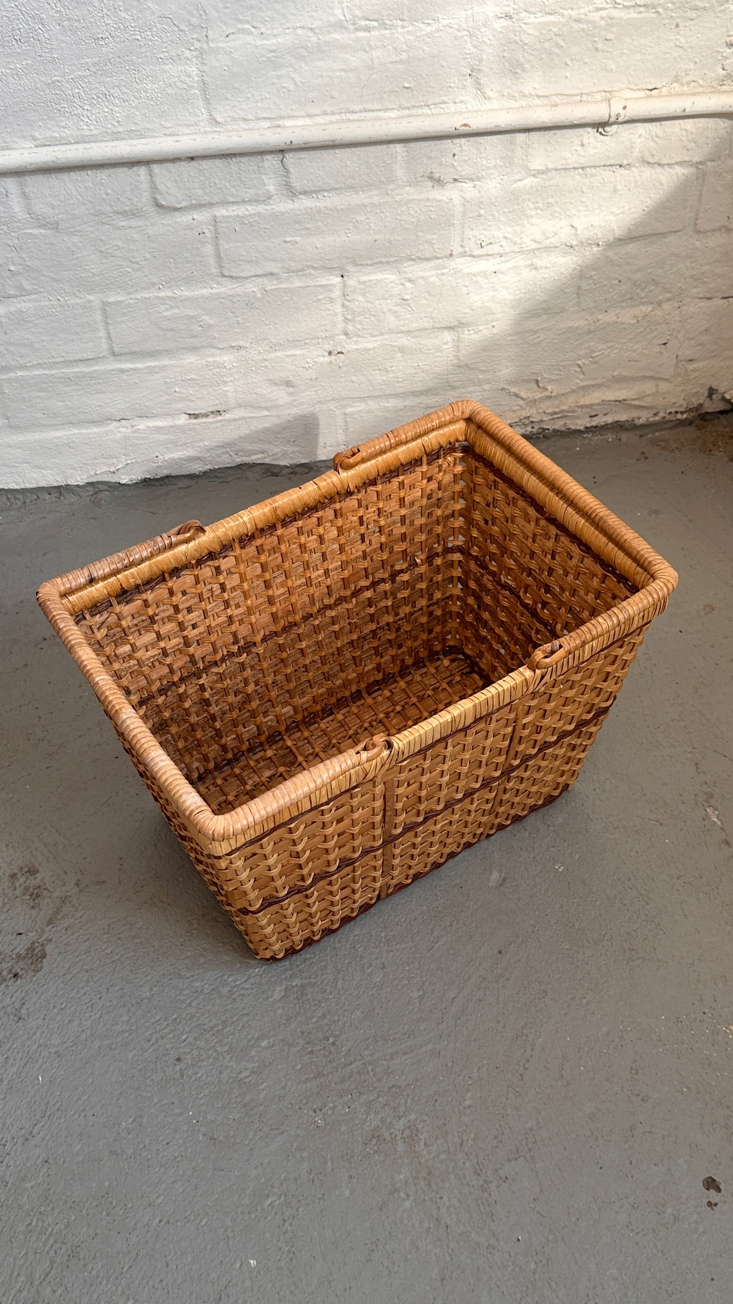 Woven Basket with Handles