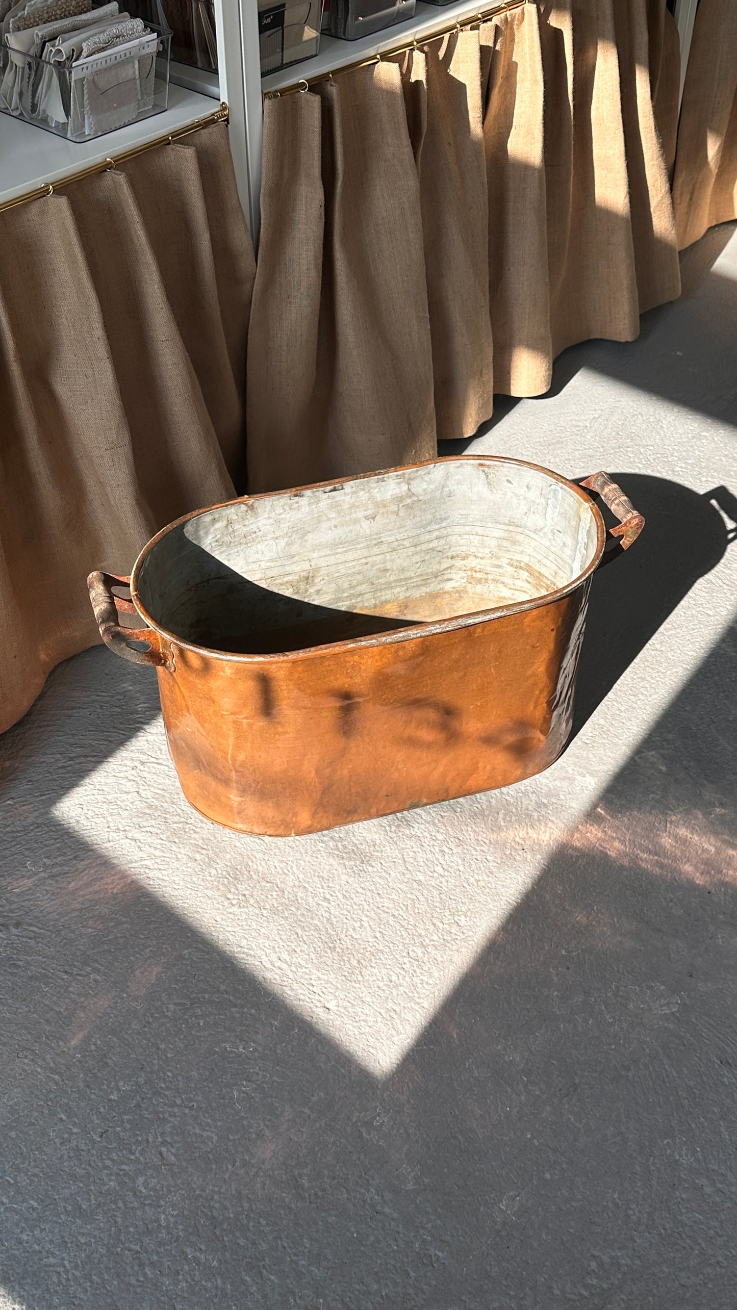 Vintage Copper Basin / Boiler
