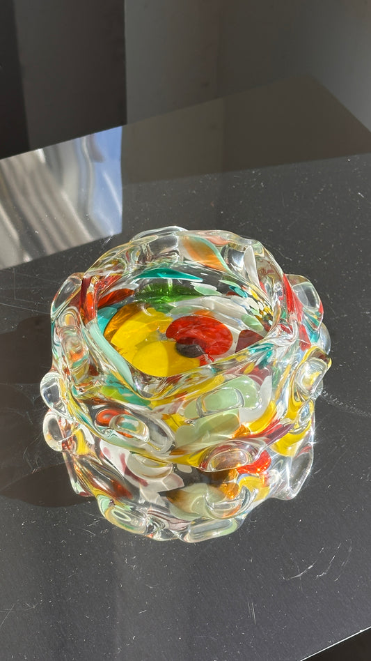 Art Glass Ashtray / Bowl