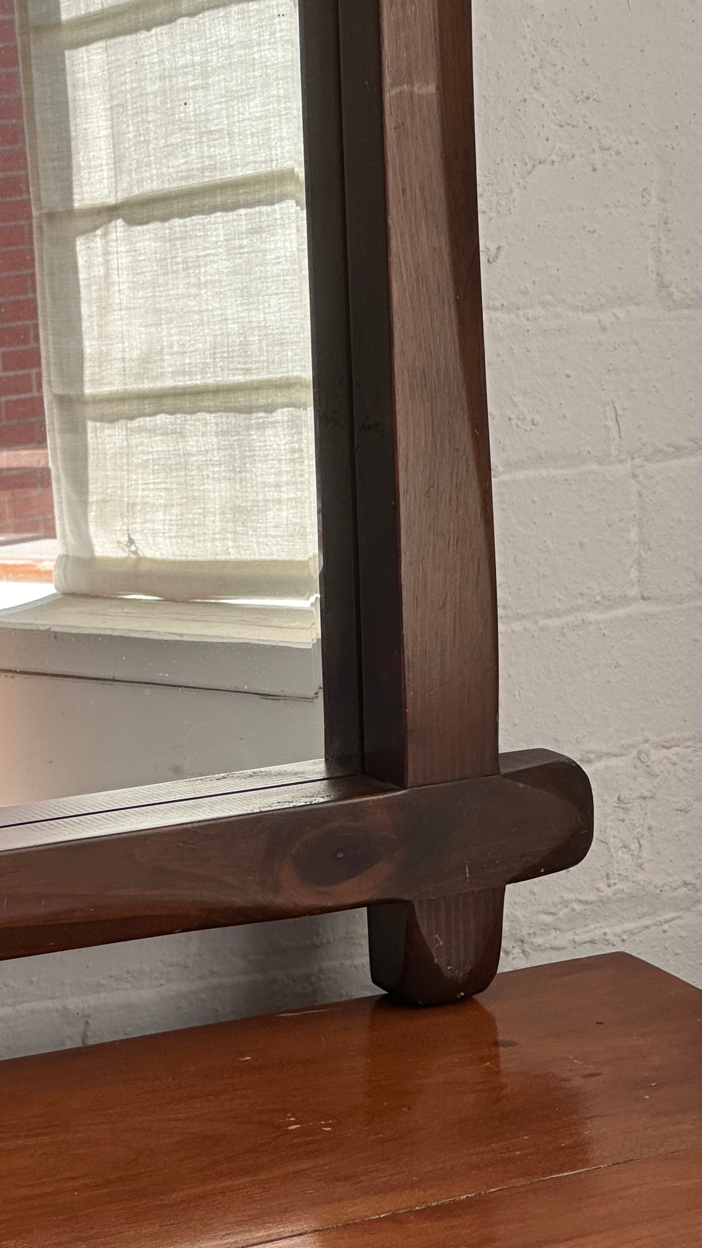 Chunky Wooden Mirror