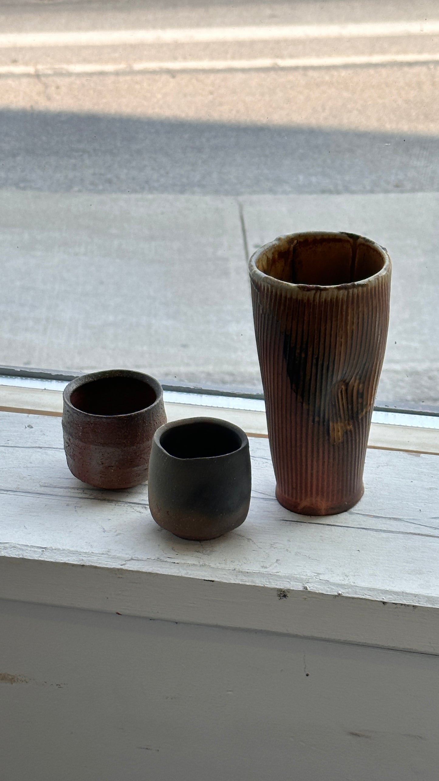 Collection of 3 Wood Fired Ceramics