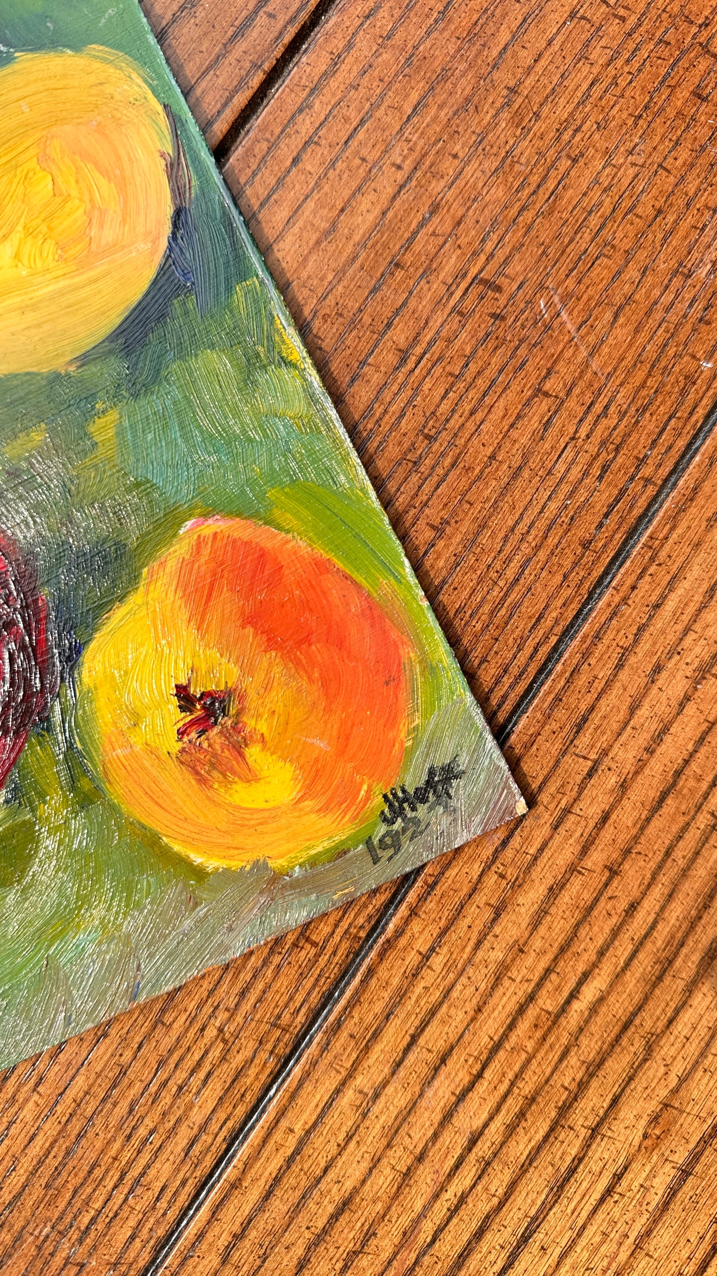 Still Life Painting on Board