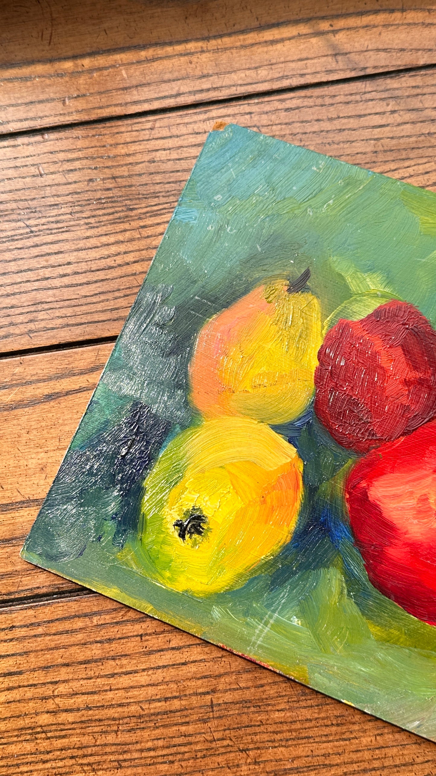 Still Life Painting on Board