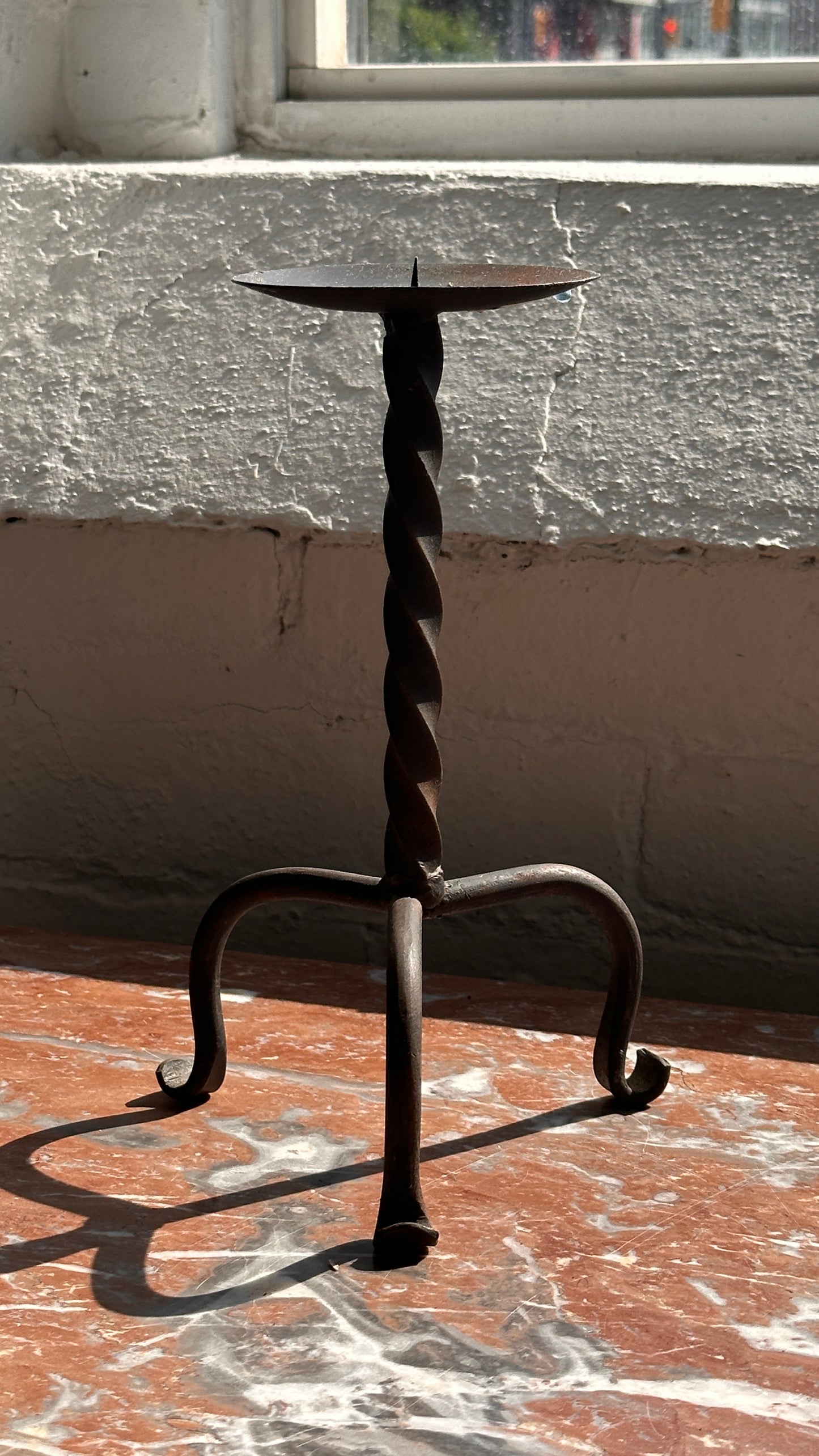 Wrought Iron Candle Holder