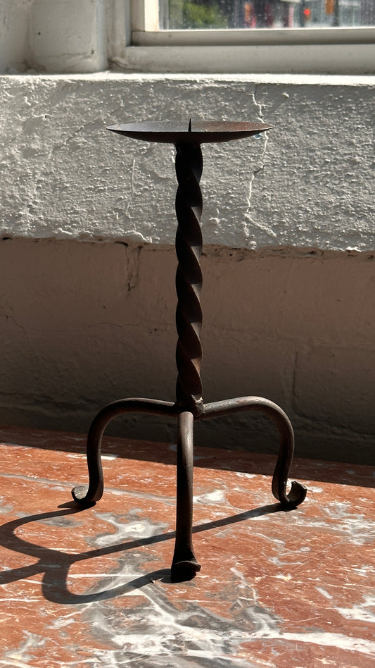 Wrought Iron Candle Holder