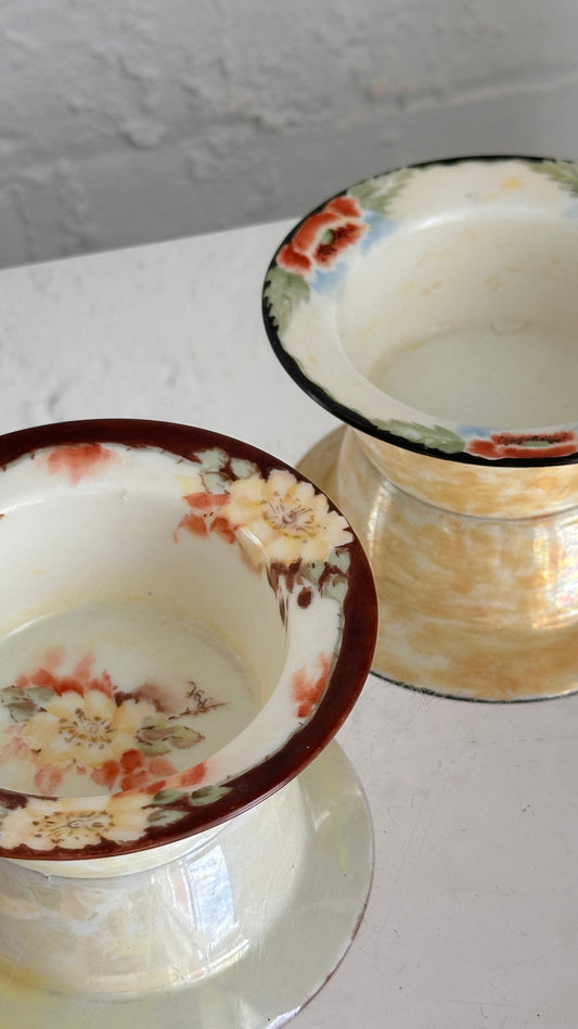 Pair of Czechoslovakian Porcelain Bowls