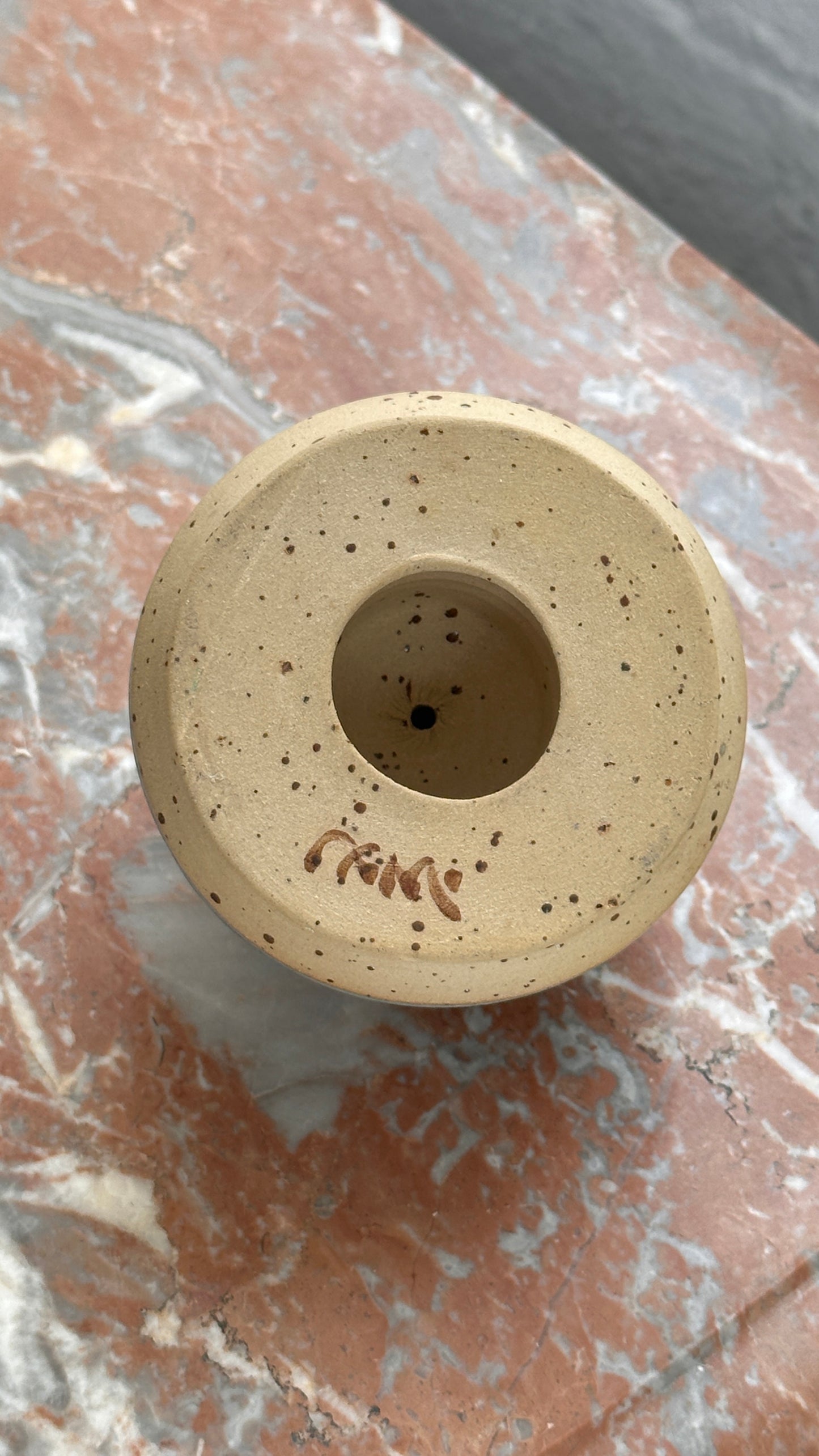 Handmade Ceramic Salt Shaker