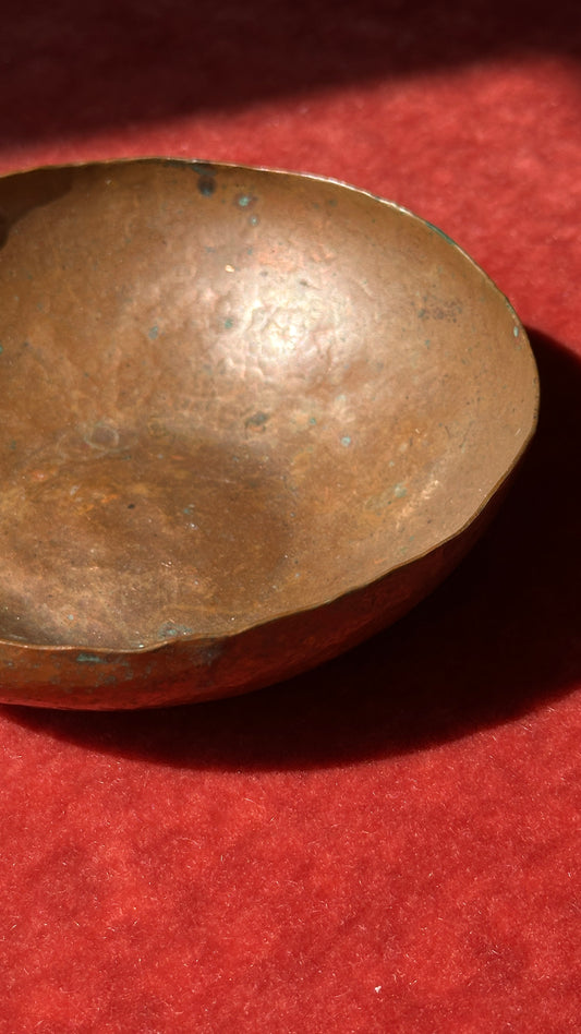 Hand Hammered Copper Bowl