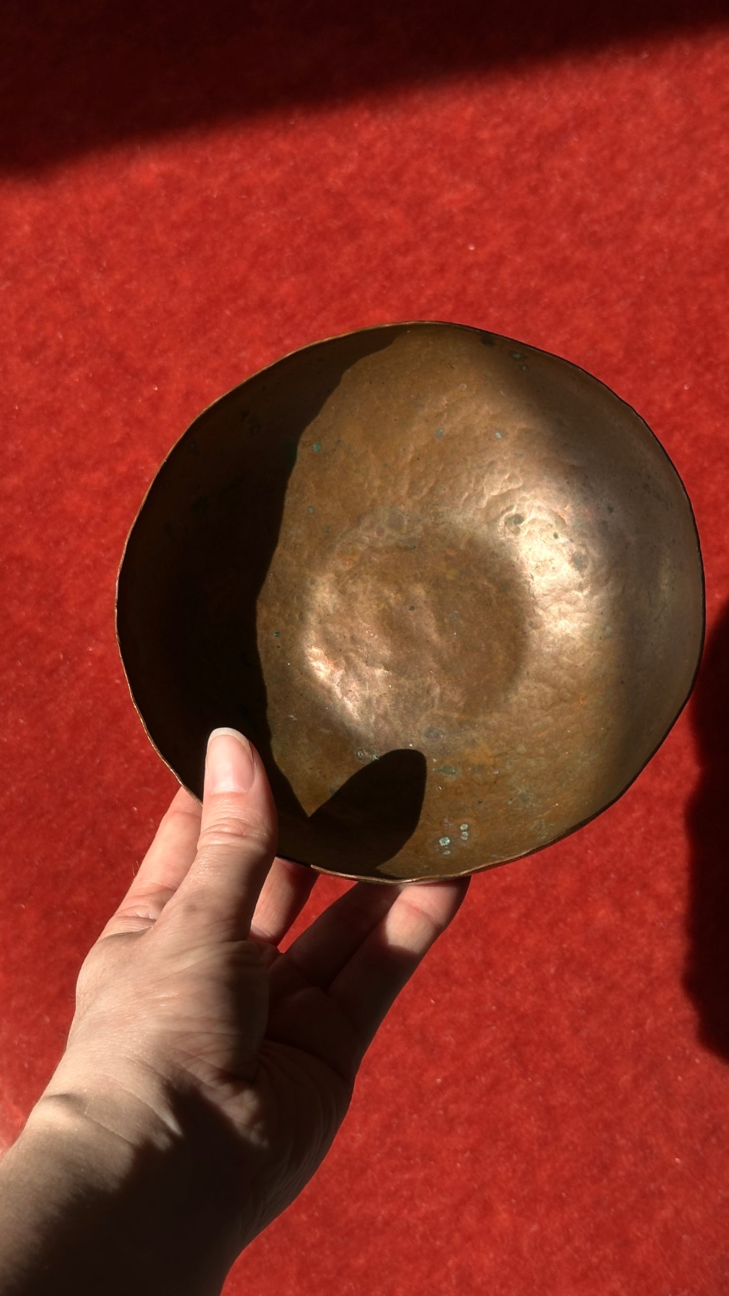 Hand Hammered Copper Bowl