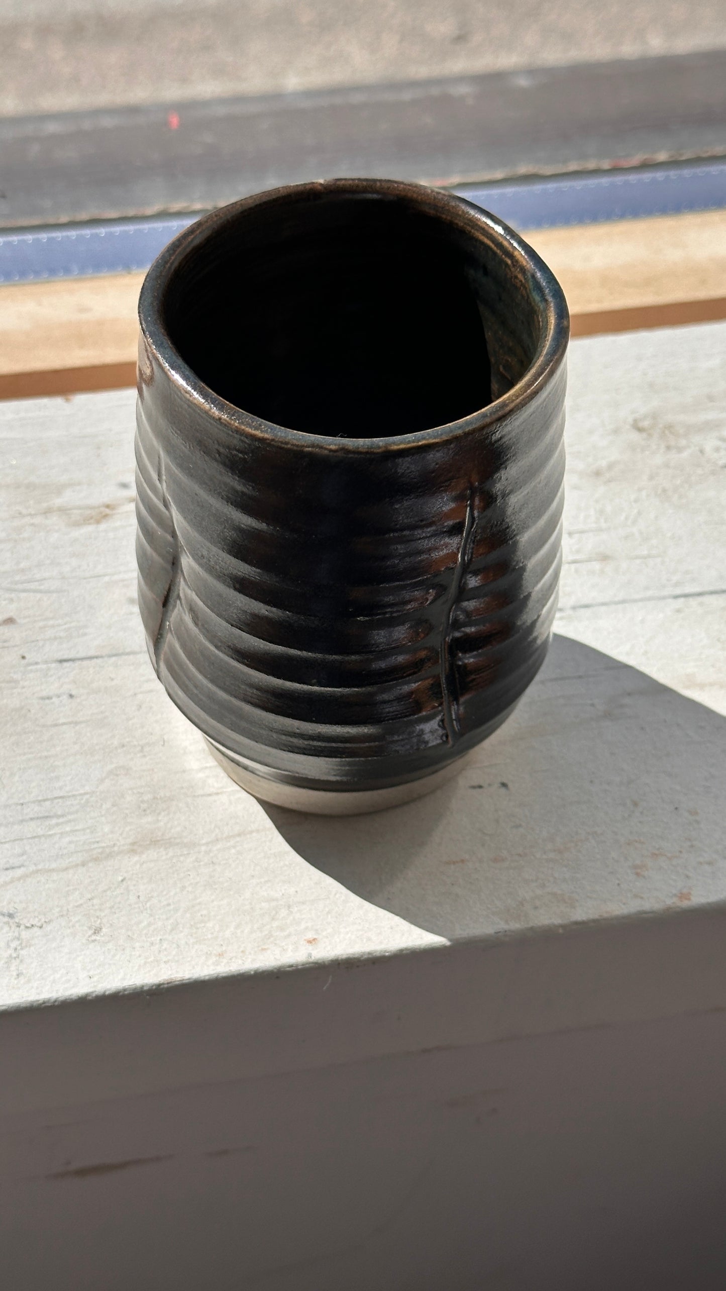 Pinched Ceramic Cup