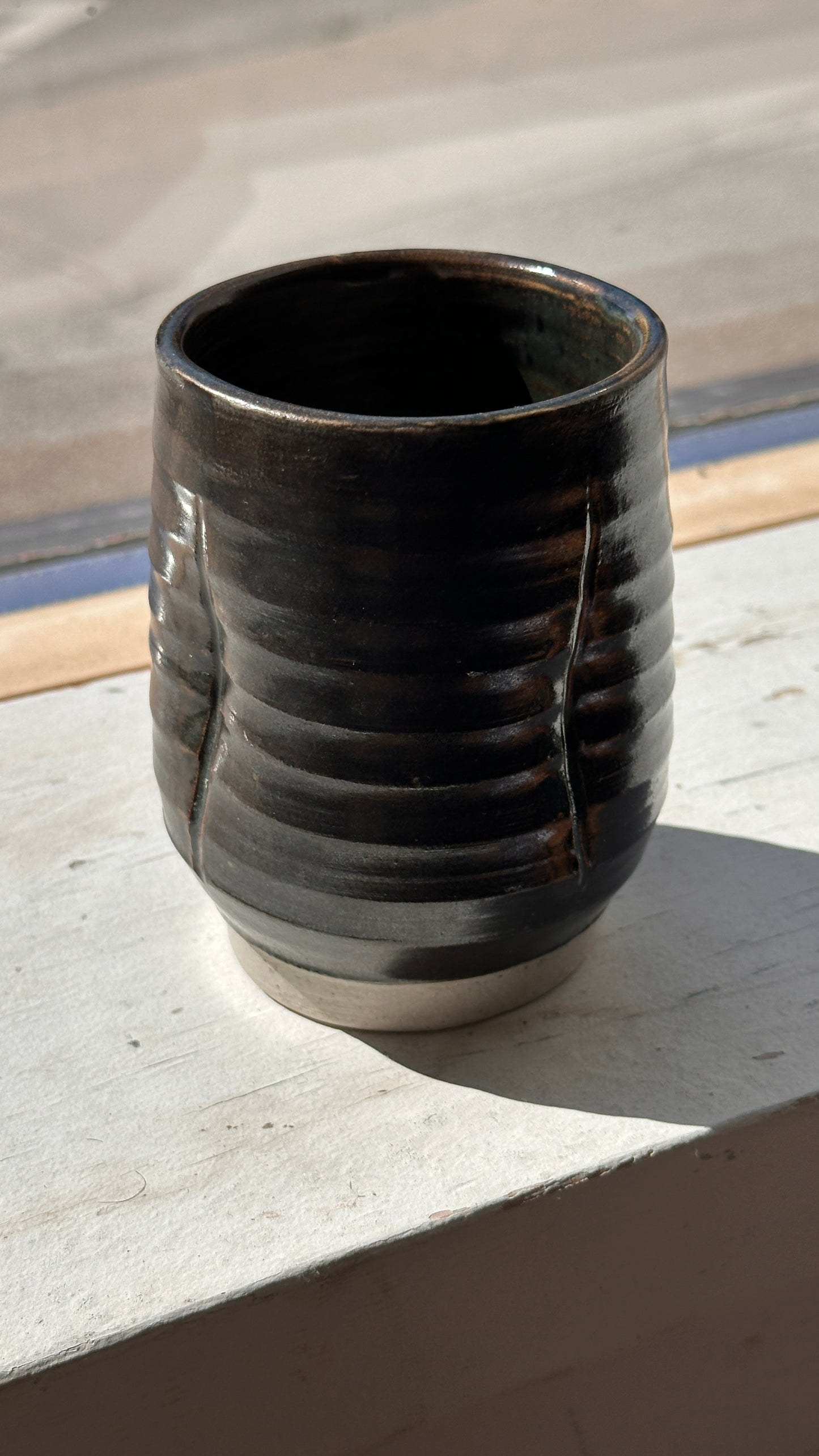 Pinched Ceramic Cup