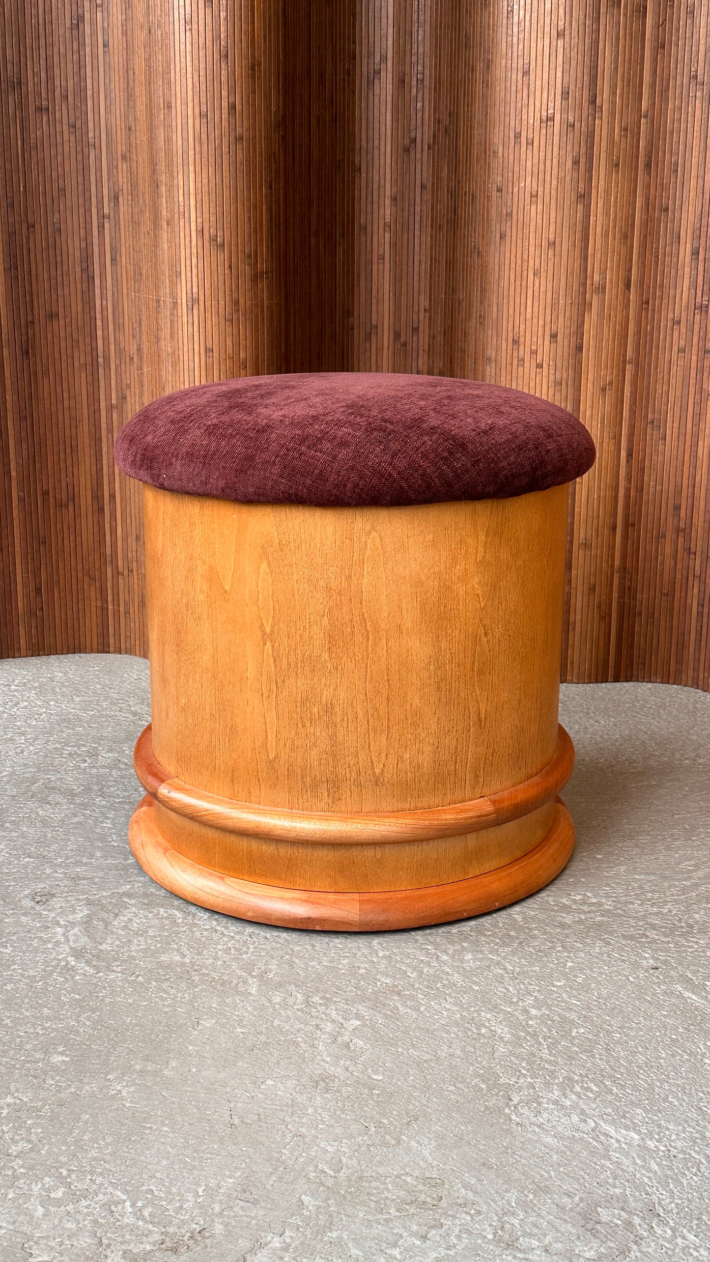 New Custom Upholstered Storage Ottoman