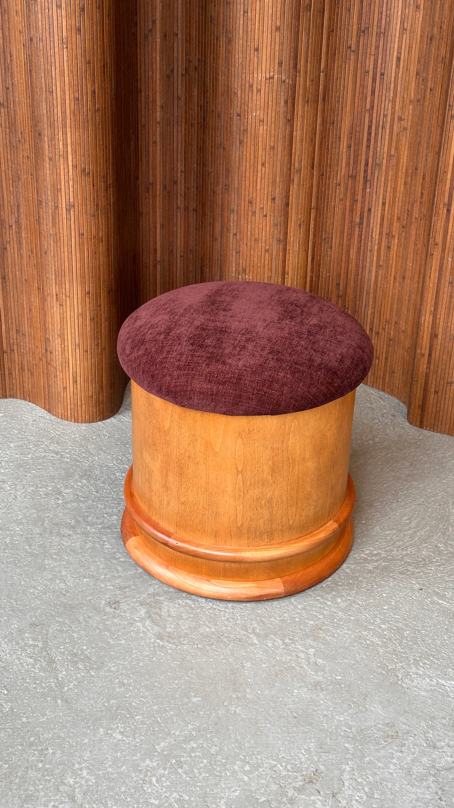 New Custom Upholstered Storage Ottoman