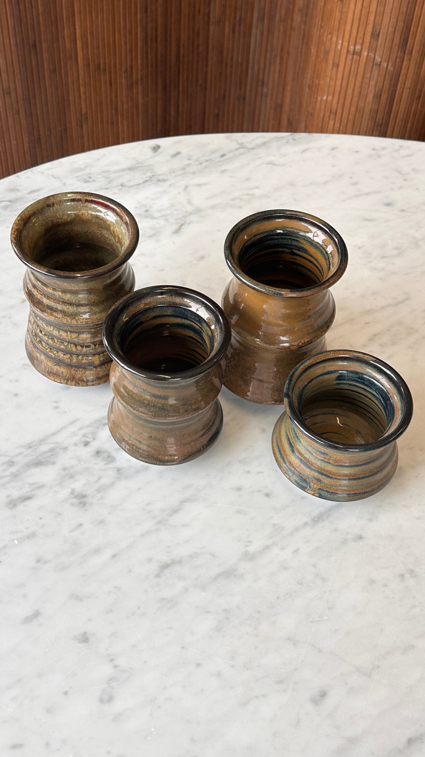 Collection of 4 Ceramic Vases