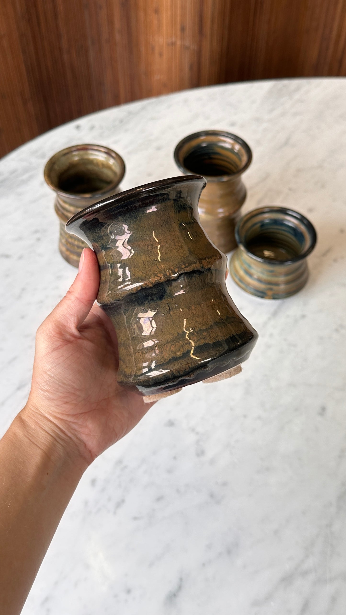 Collection of 4 Ceramic Vases