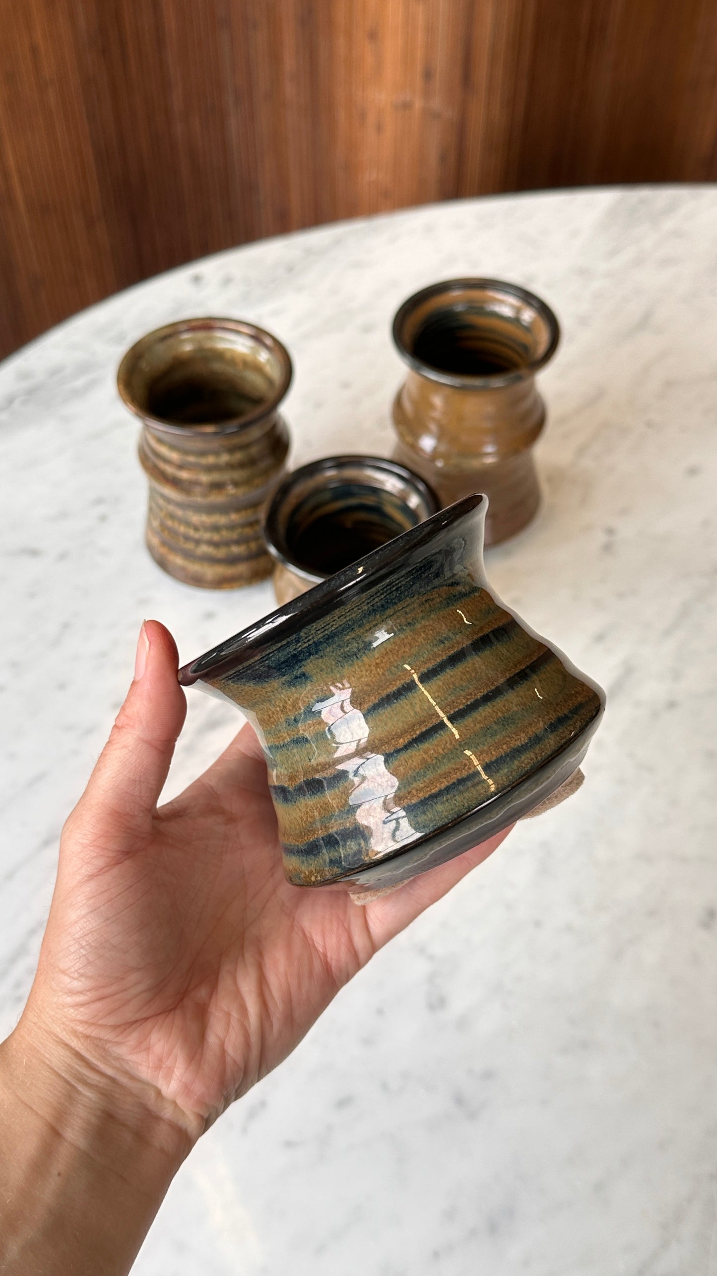 Collection of 4 Ceramic Vases