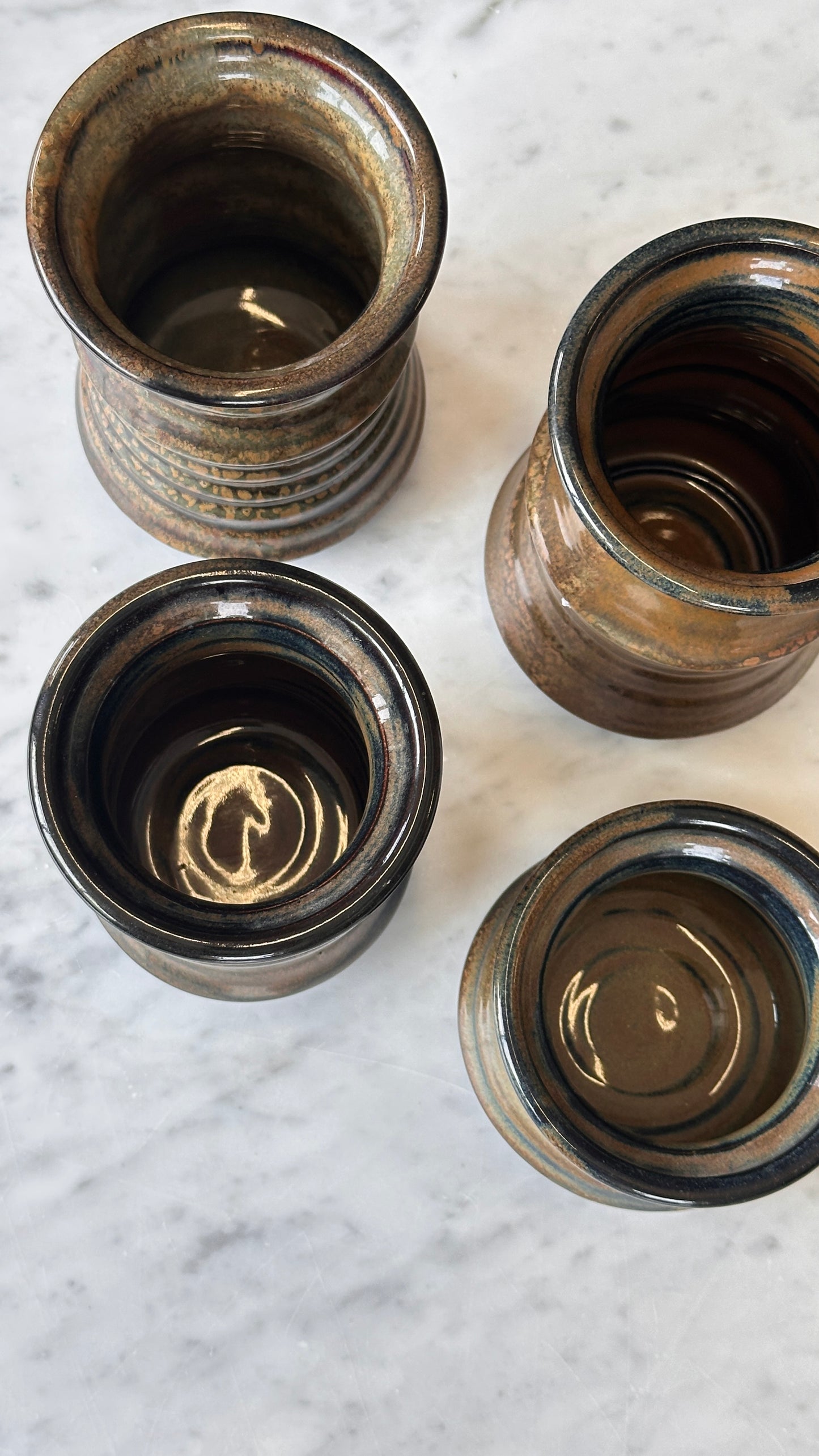 Collection of 4 Ceramic Vases