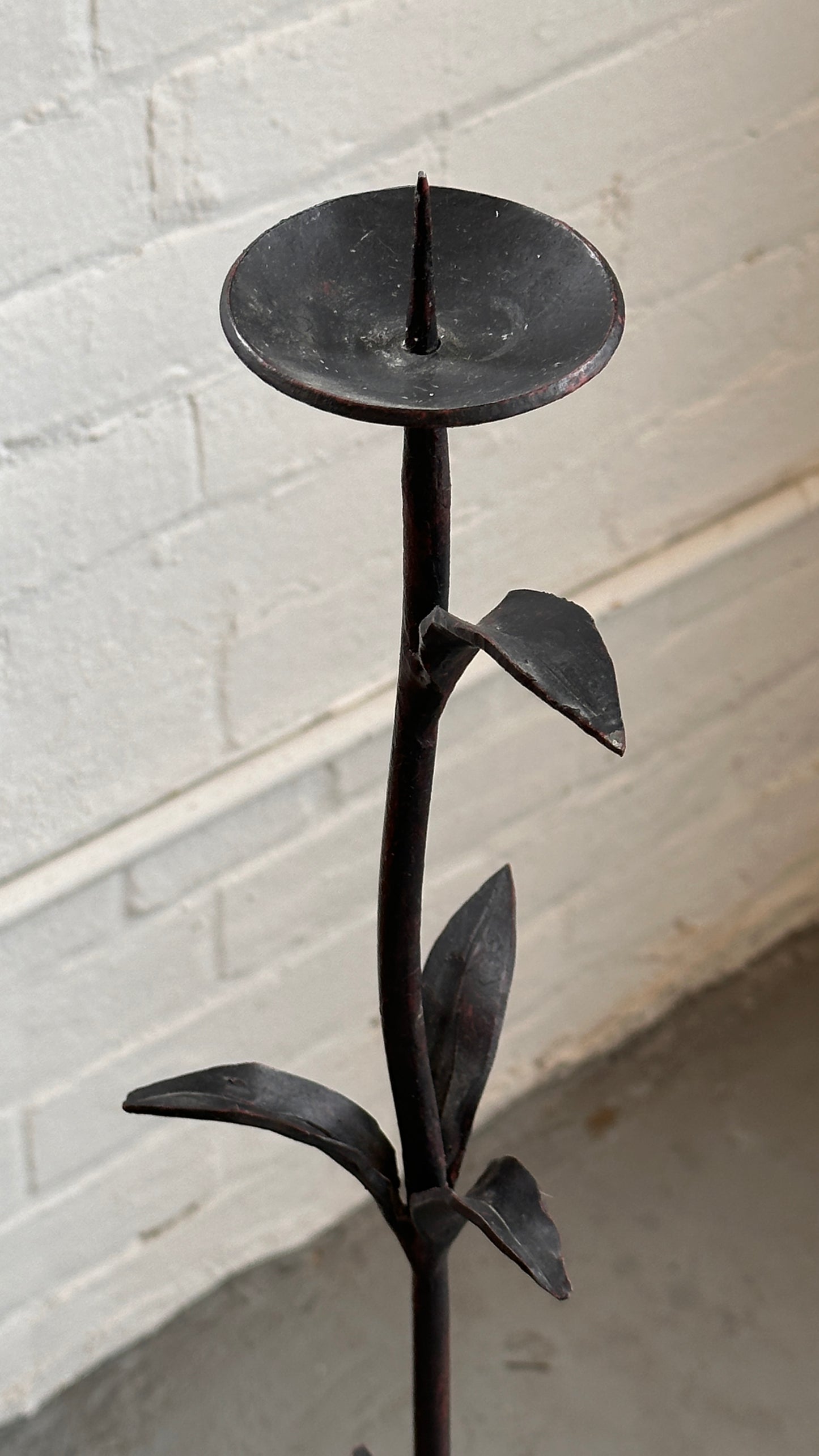 Floor Standing Iron Candle Holder