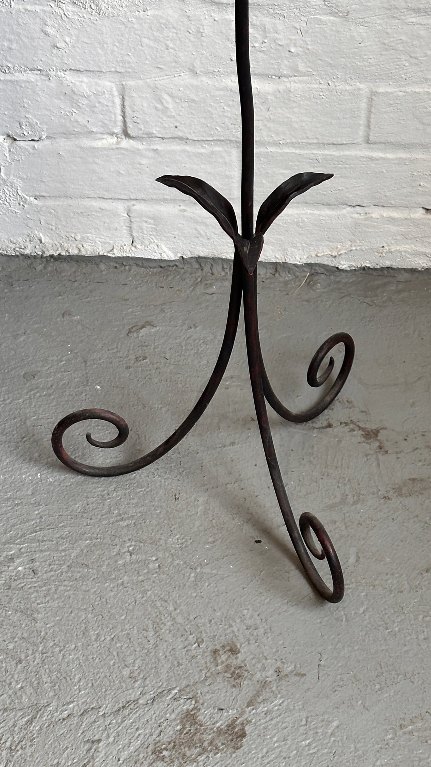 Floor Standing Iron Candle Holder