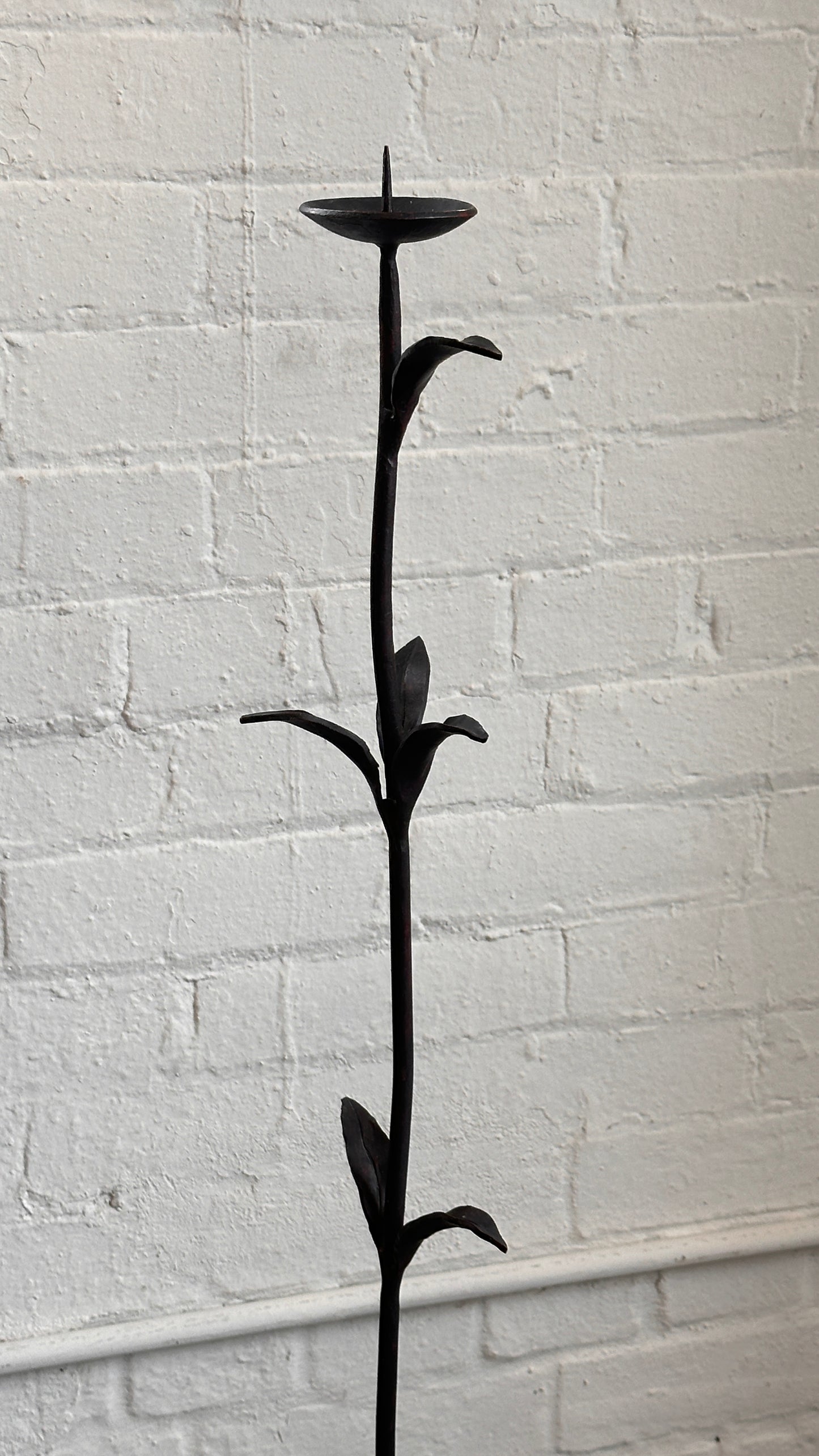 Floor Standing Iron Candle Holder
