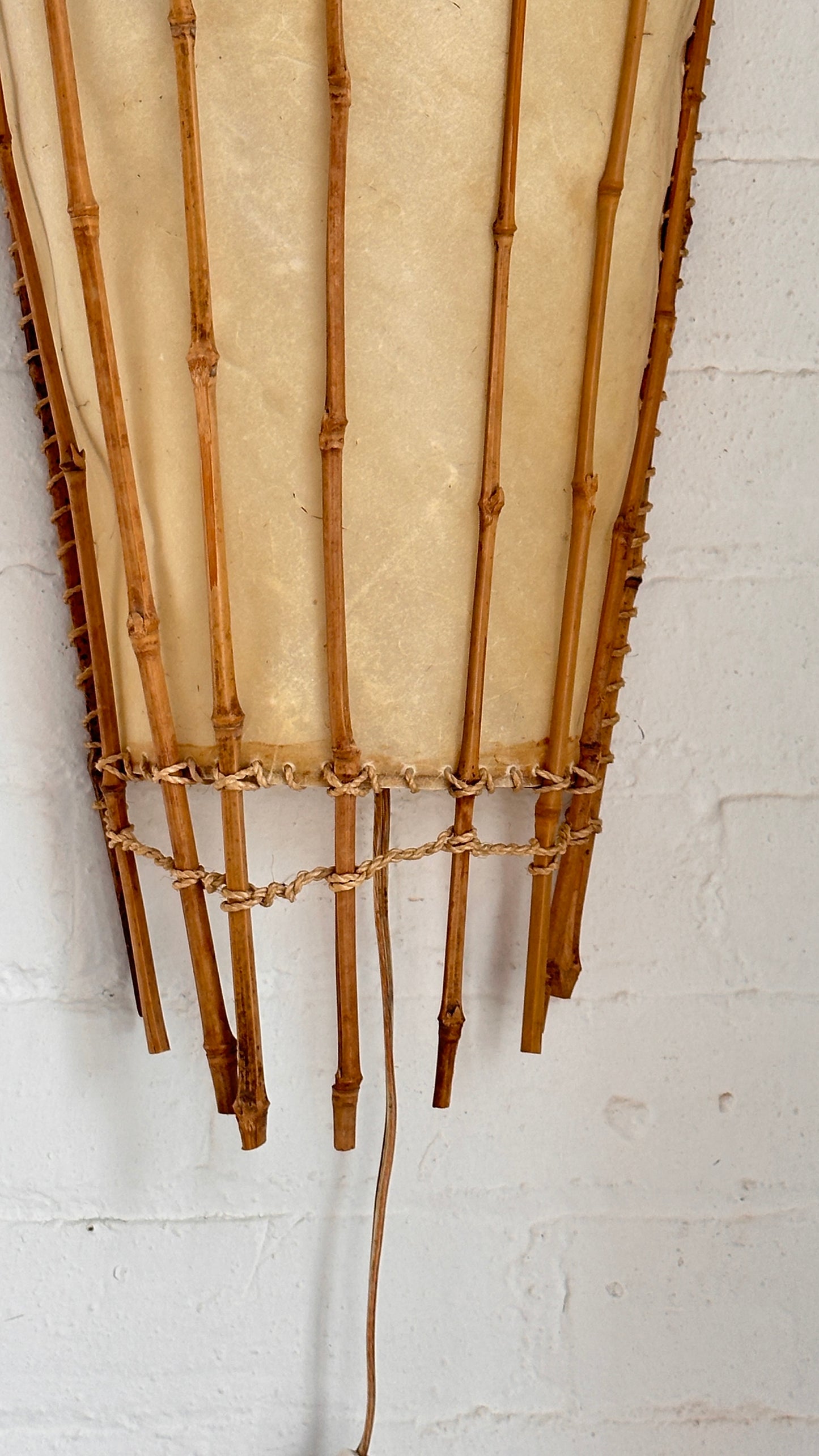 Vintage Bamboo Wall Sconce