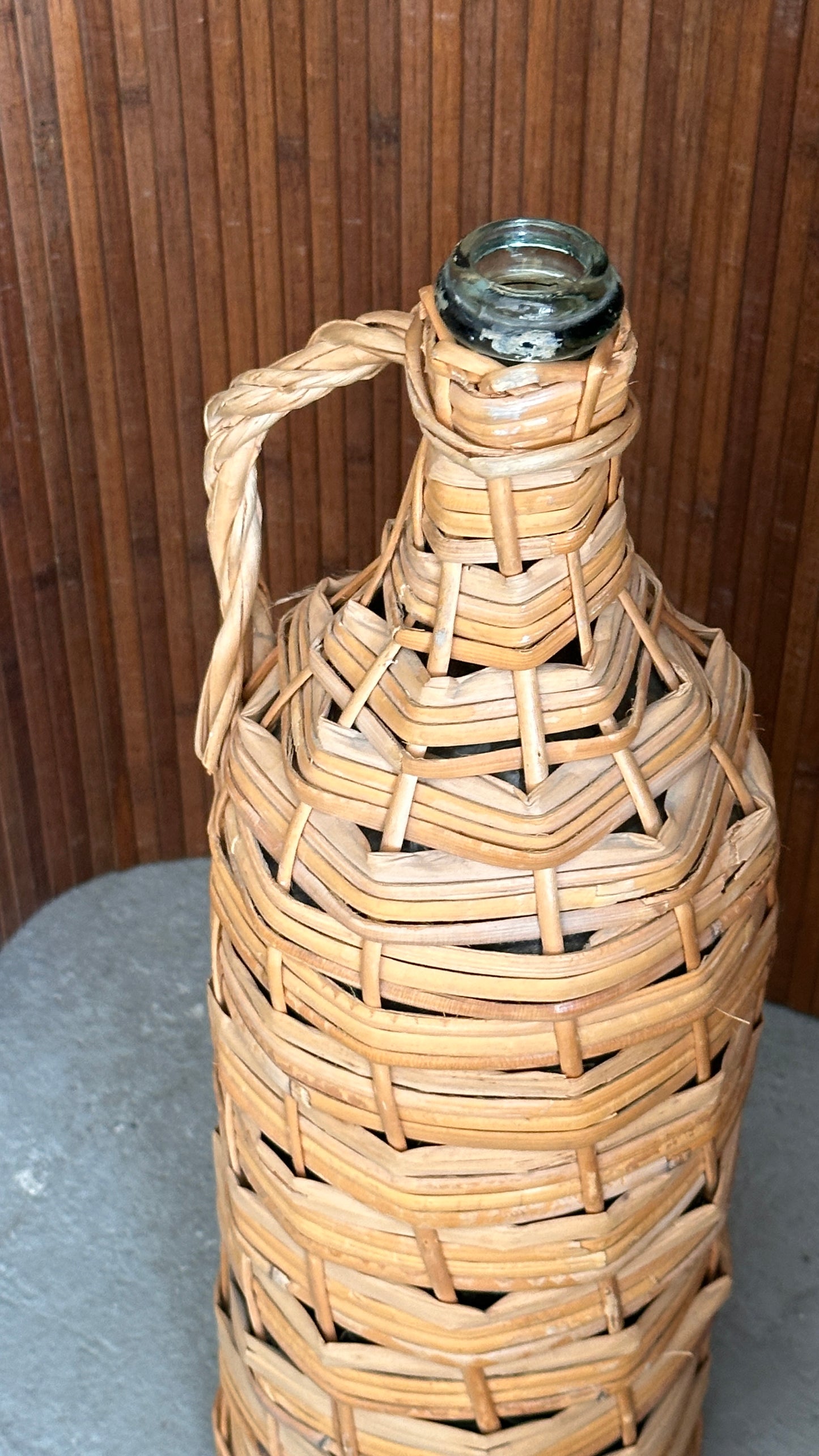 Vintage Demijohn Wine Bottle